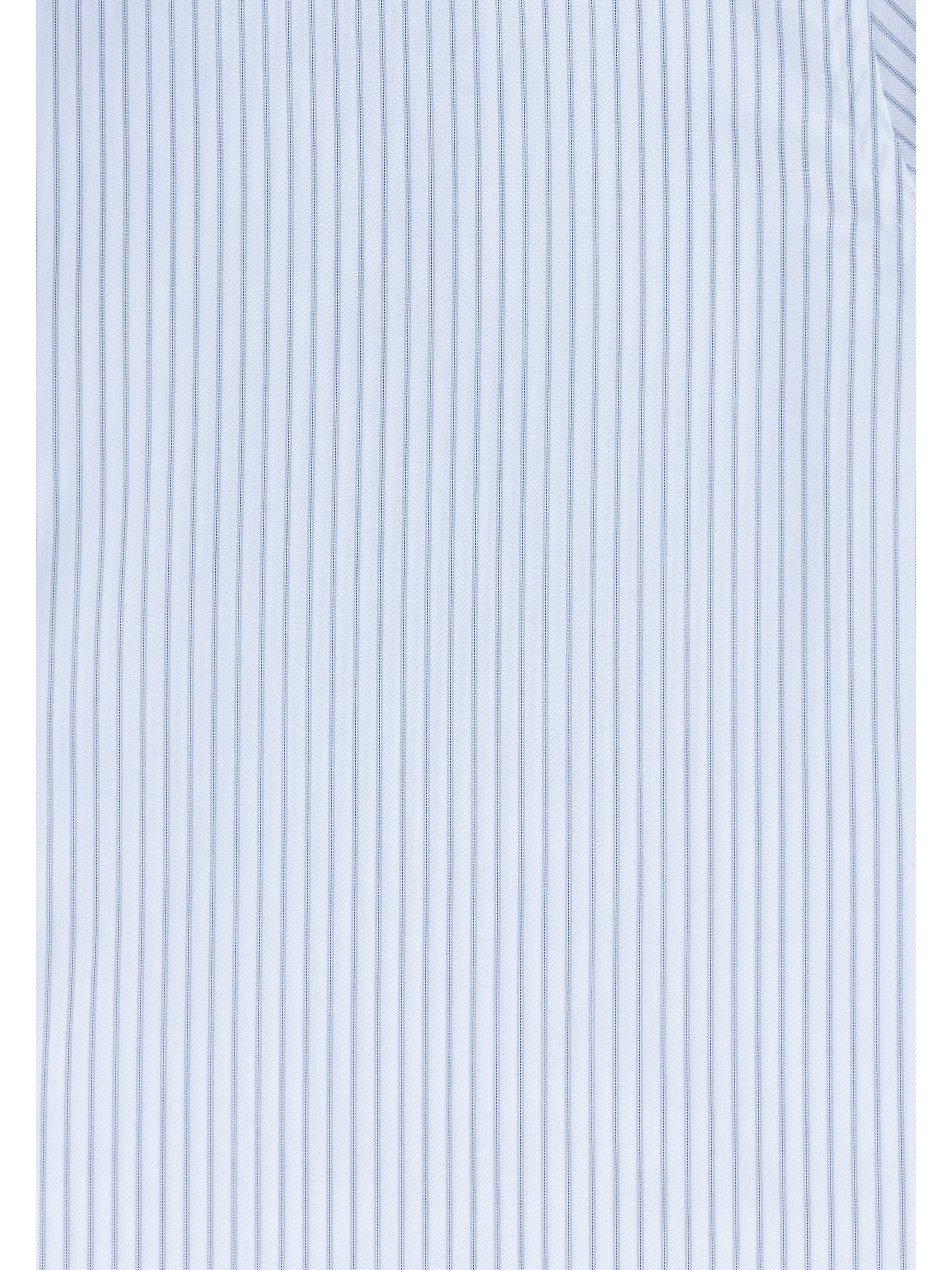 Goldlion Business Regular Fit 3D Wrinkle Free Long-Sleeved Shirt (White-Blue Stripe)