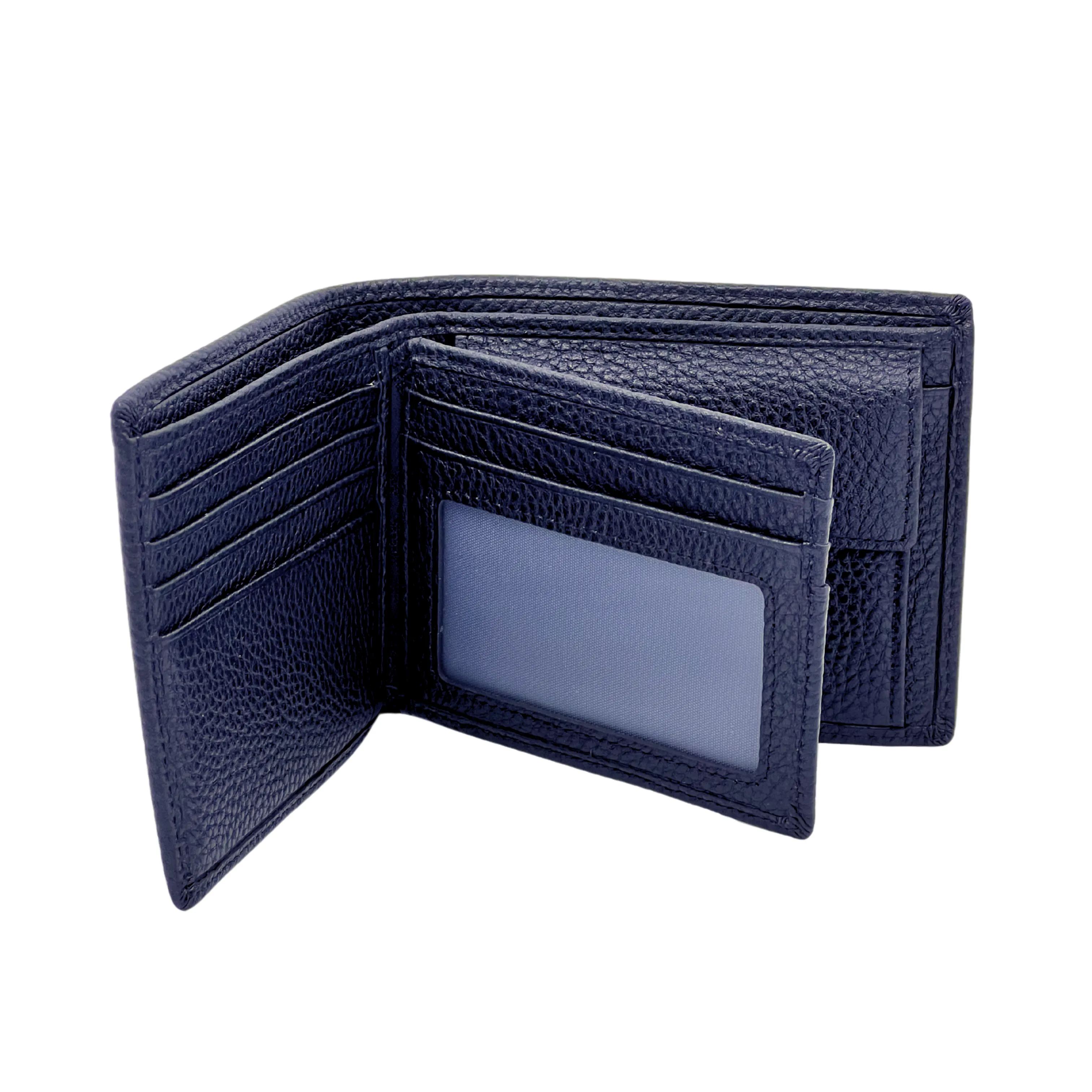 GOLDLION Men Lychee Leather Wallet (9 Cards Slot)