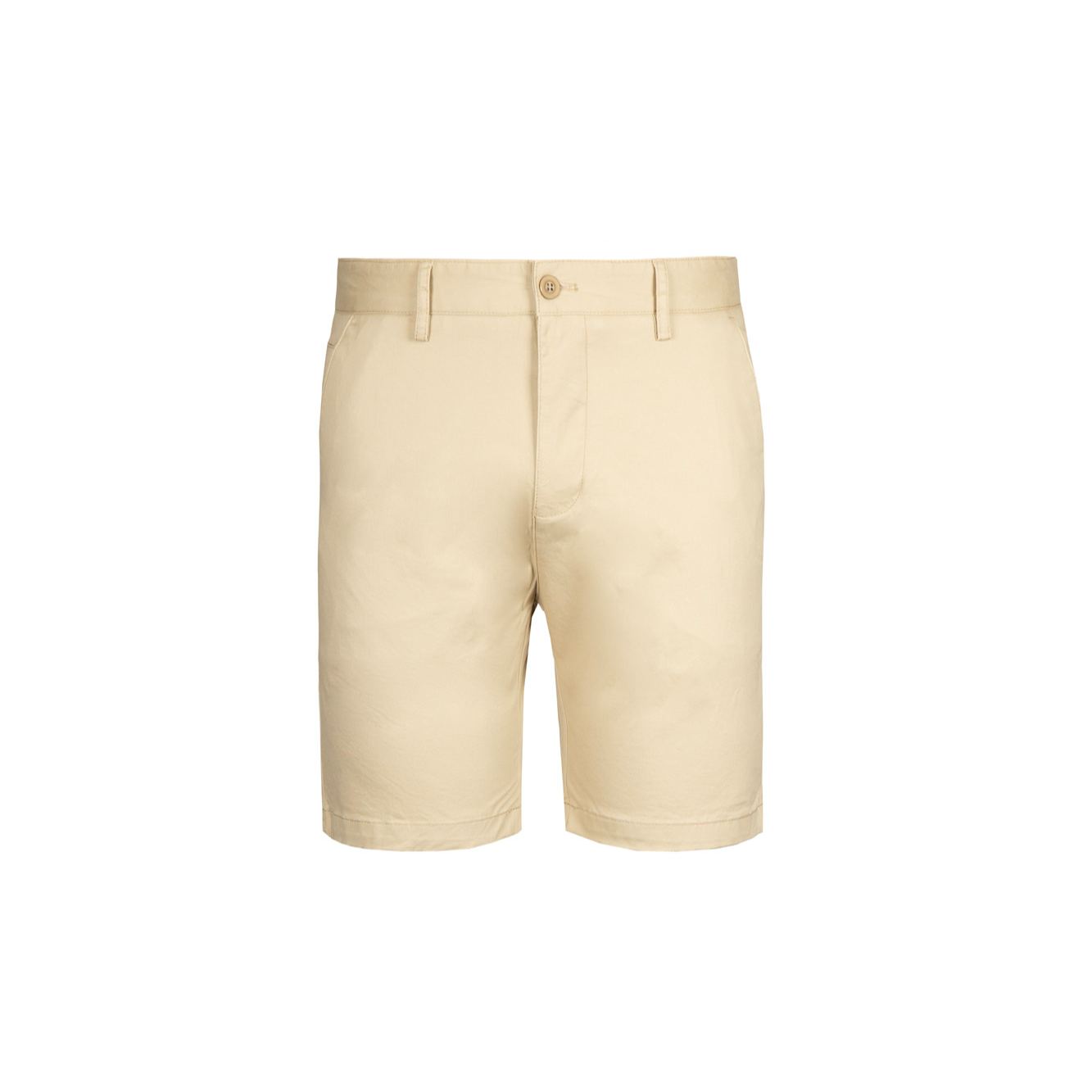 Goldlion Cotton Spandex Trim Fit Bermuda Shorts (Hazelnut)