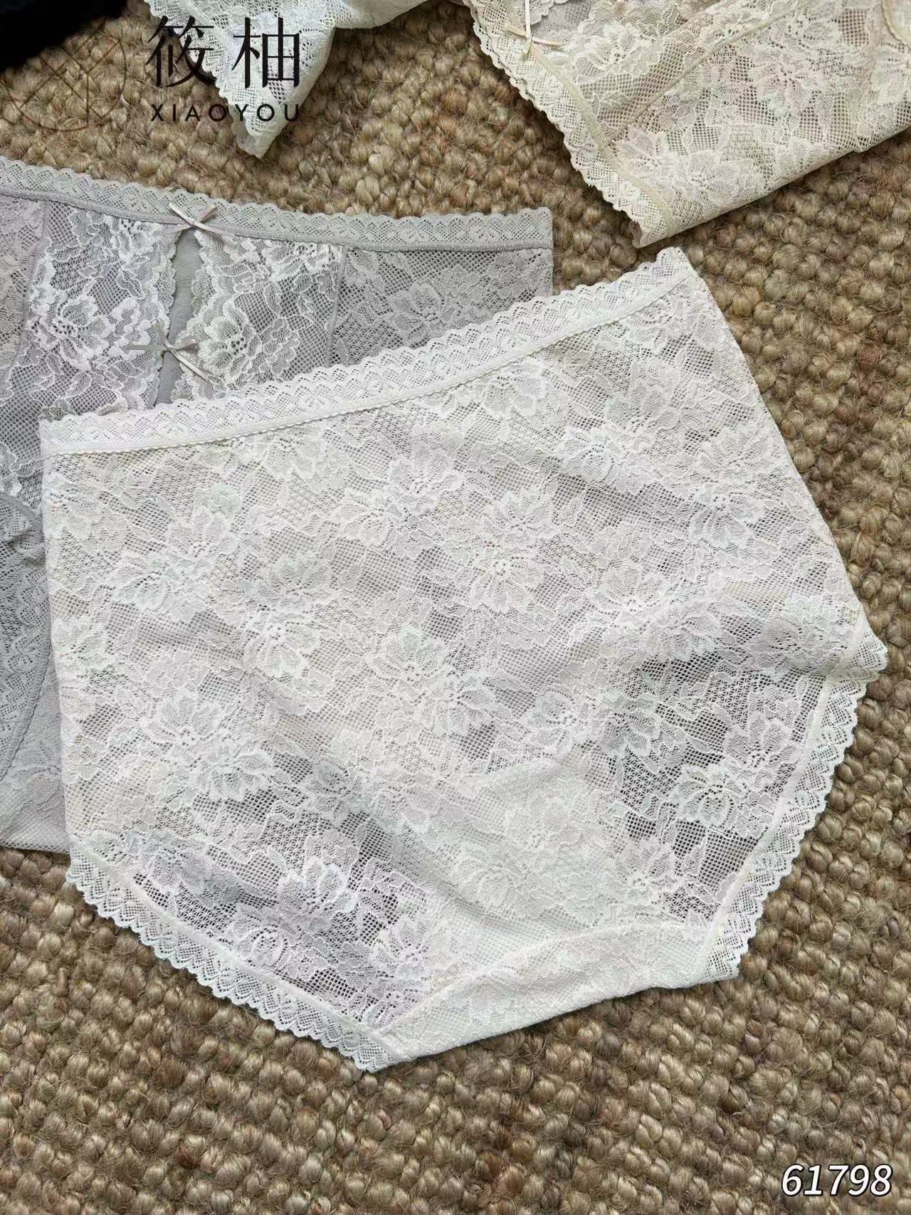 HZ July Stream #6: (PO) 61798 Special Buy! Lace High Waist Panty (UW 29-43cm; H 33-50cm) Box of 5