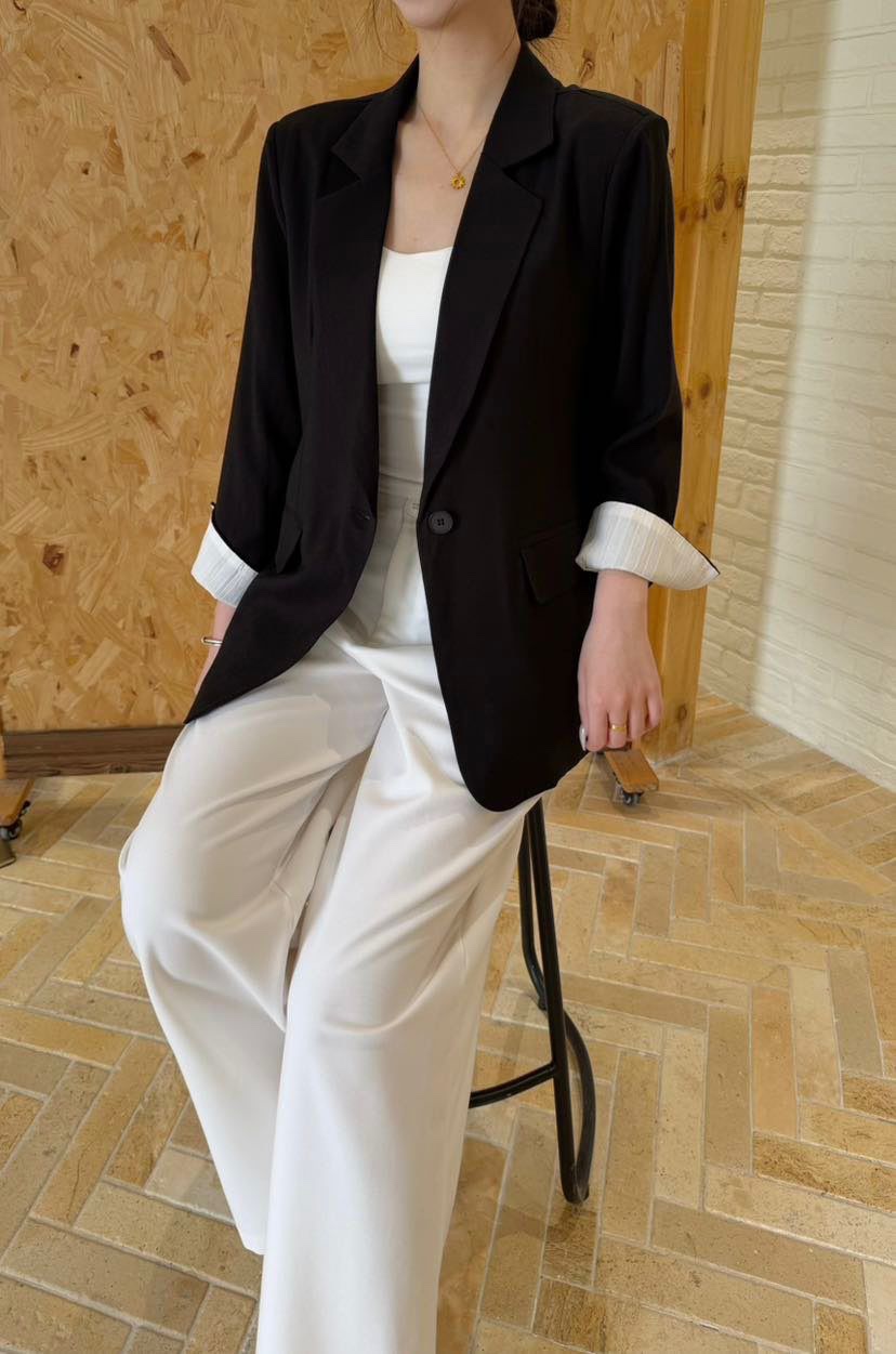 GZ May Stream #999: (PO) 2980 Oversized Blazer w Flap Pocket Details