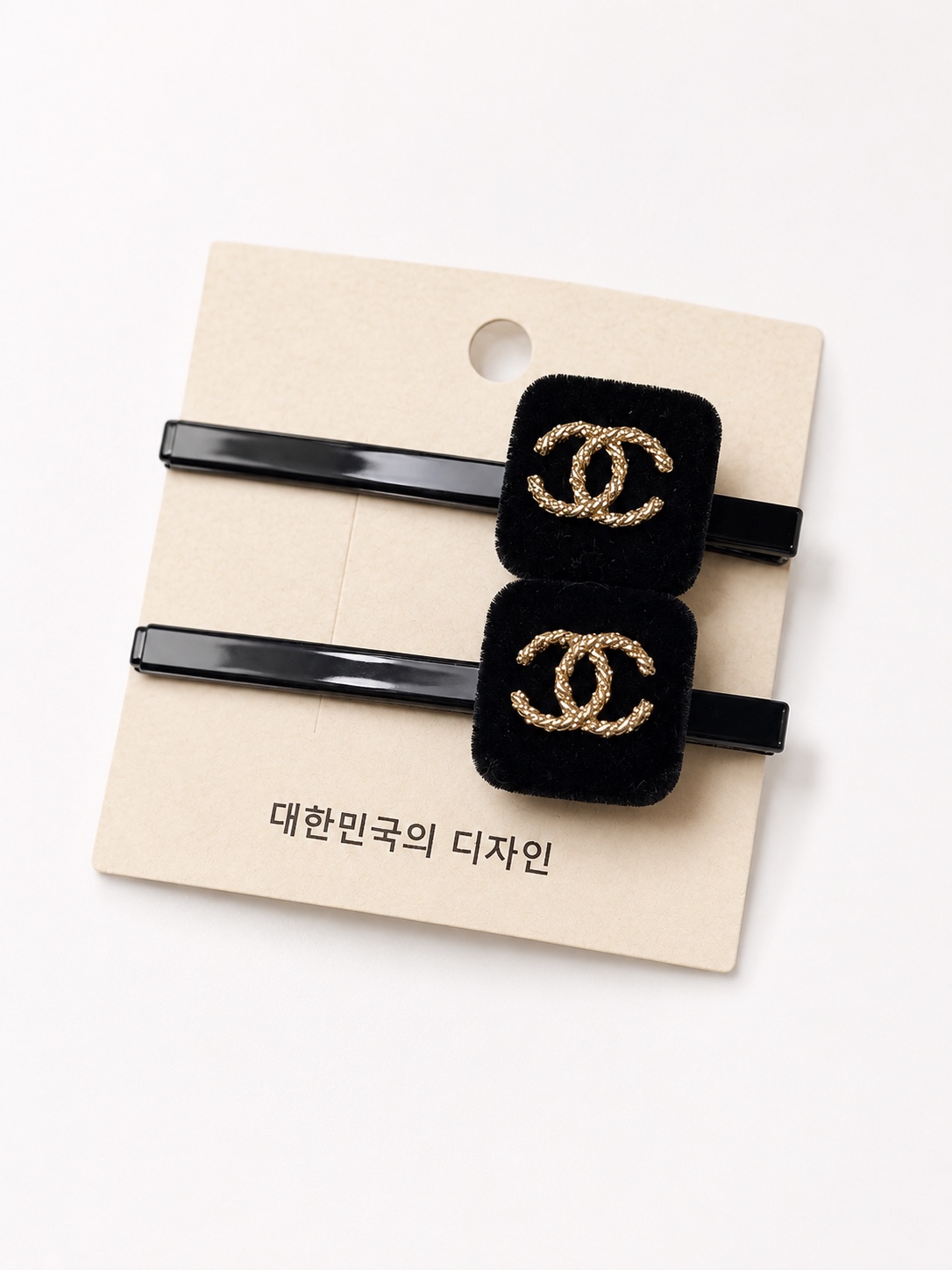 HZ May Stream #4: (PO) H45 C Hair Clip (Black)