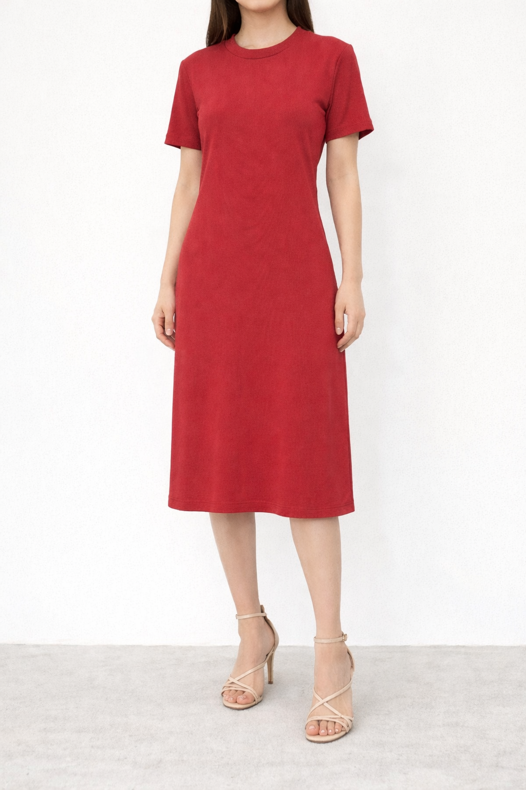 942 Renerra Round Neck Cotton Dress (B 43-50cm; H 44-55cm; L 102cm)