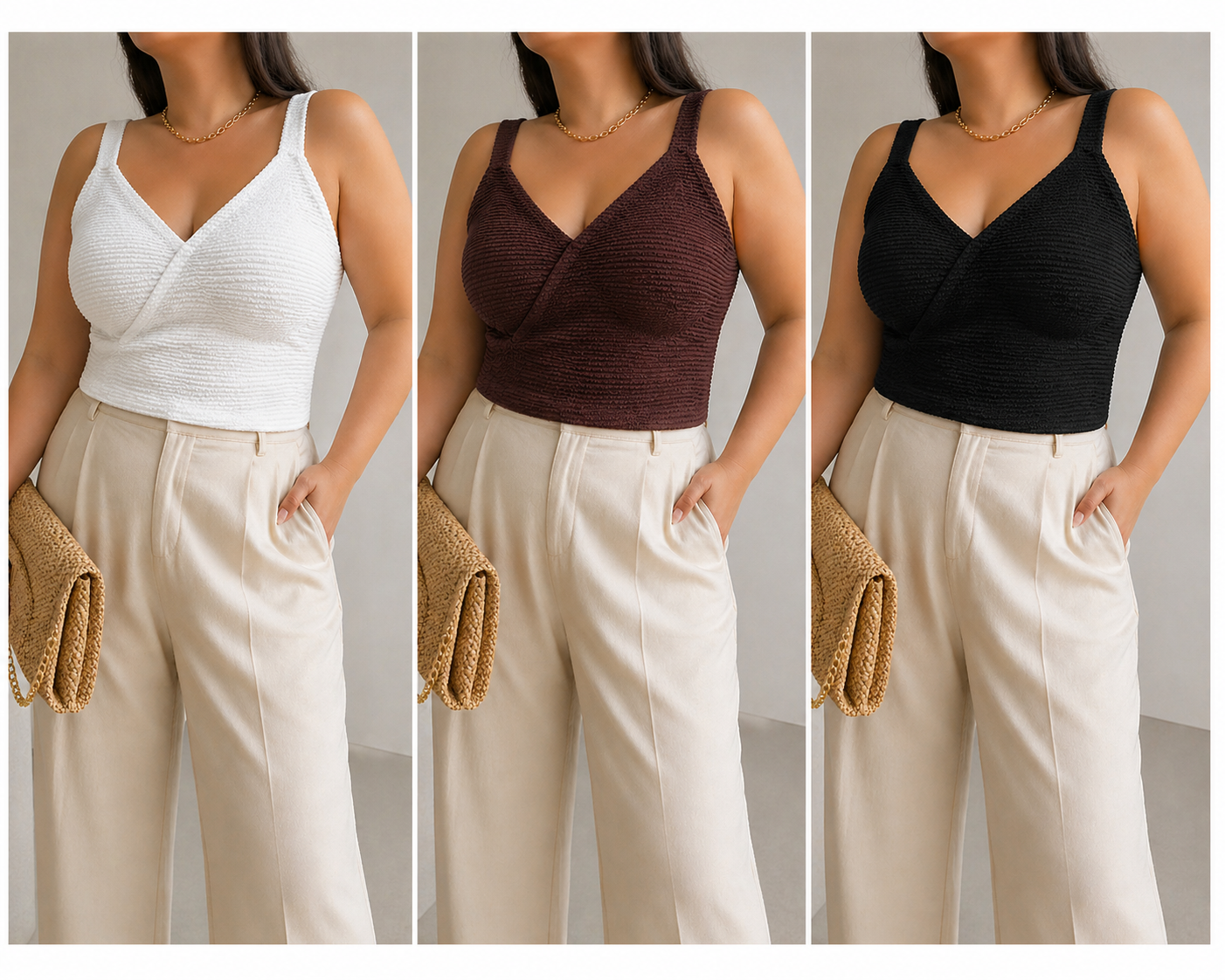 365 Ilana Icy Padded Top (2XL Size: B 41-56cm; L 52cm, 3XL Size: B 45-64cm; L 52cm)