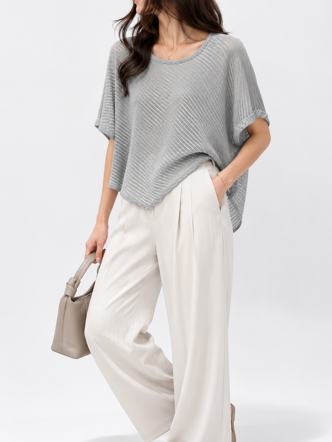 2635 Serina Sheer Cotton Top (B 55-60cm; L 41/56cm)