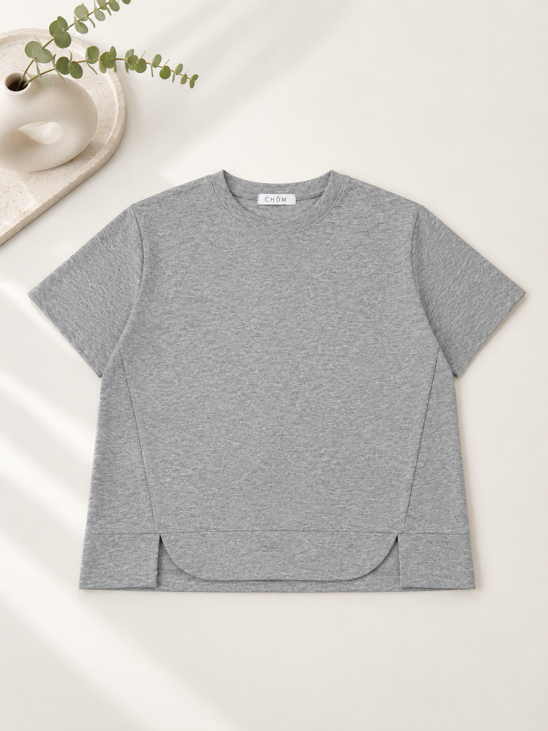 131 Narinne Crew Neck Cotton Top (B 55-60cm; L 57cm)