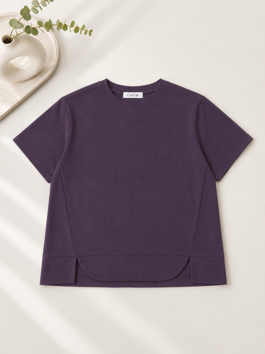 131 Narinne Crew Neck Cotton Top (B 55-60cm; L 57cm)