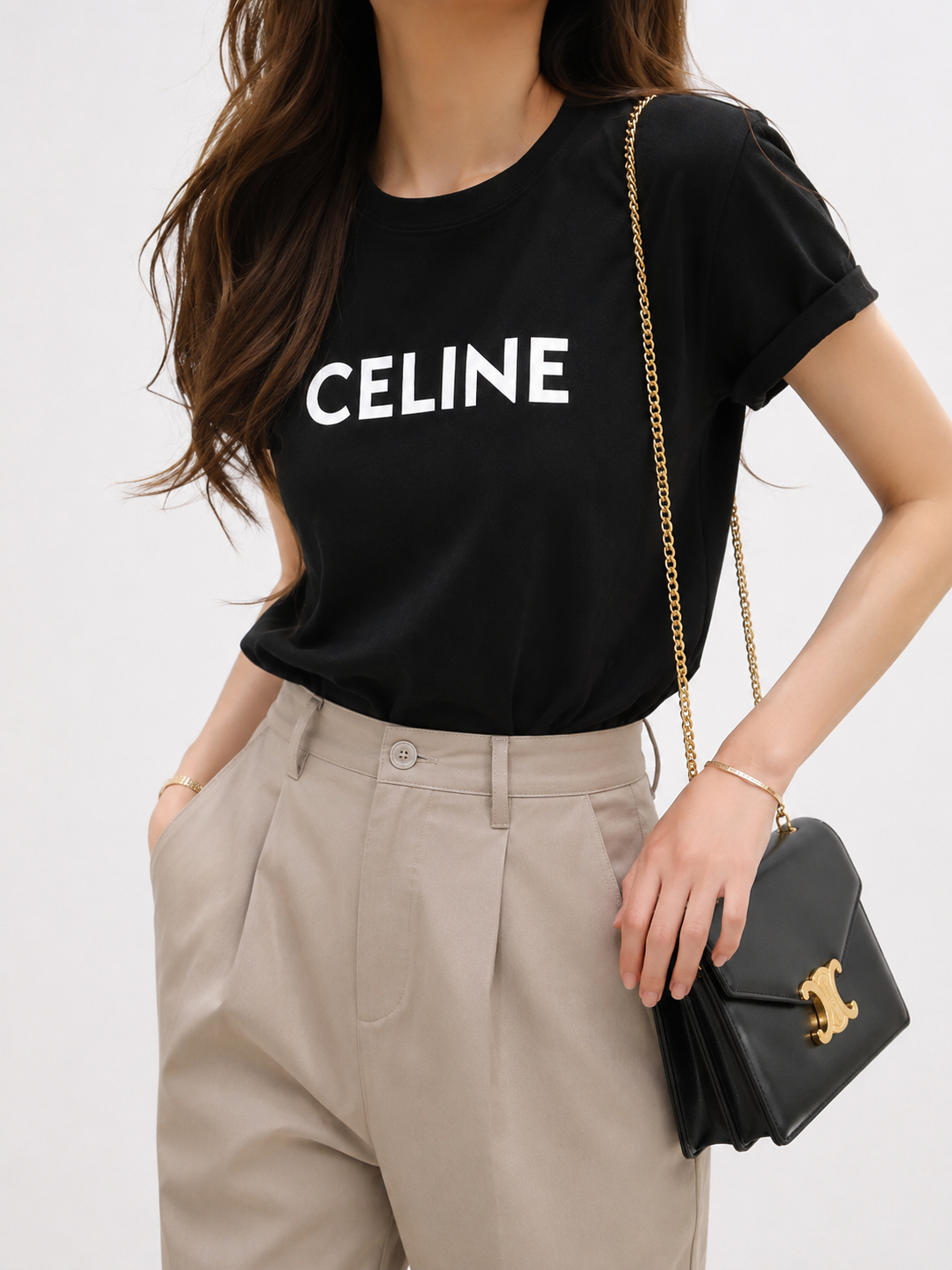 3239 Celine Fitted Cotton Top (B 40-50cm; L 54cm)
