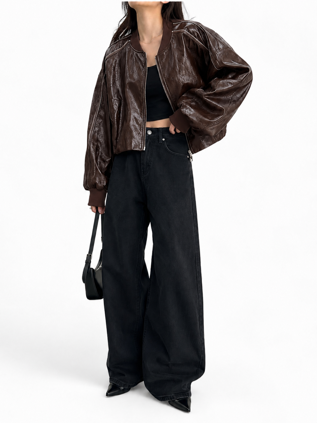GZ July Stream #18: (PO) 5339-A Leather Jacket (B:65cm, L52cm)