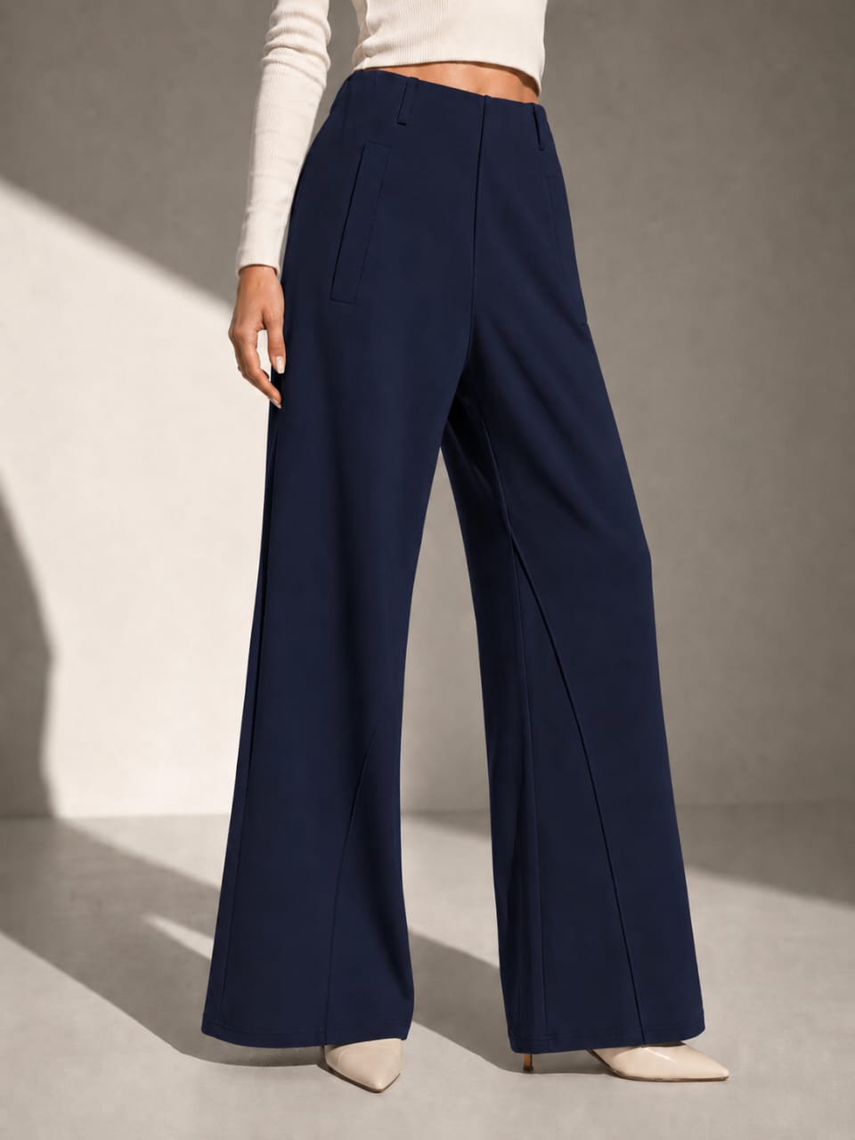 1198 Colten Casual Cotton Pants w Side Zipper (UW 33-41cm; H 47-57cm; L 100cm)