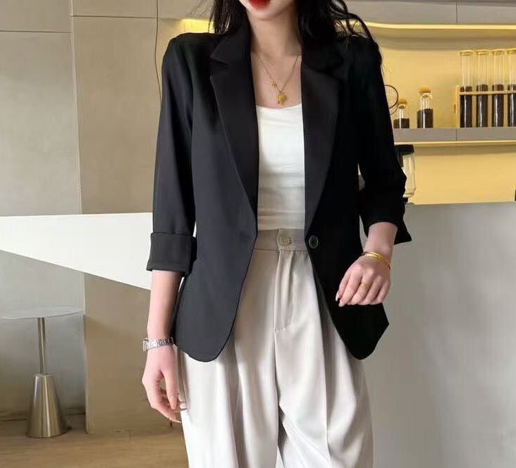 GZ May Stream #SUSAN: (PO) 2817 Slim & Relaxed Fit Blazer w Classic Notch Lapel Design