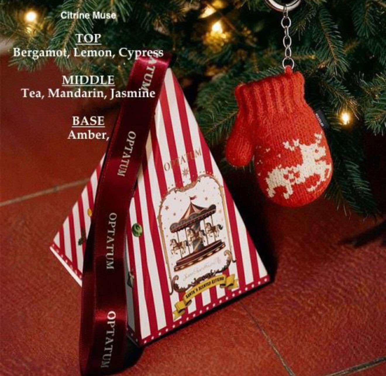 OPTATUM 2025 Santa Glove Sachet Set (Citrine Muse)
