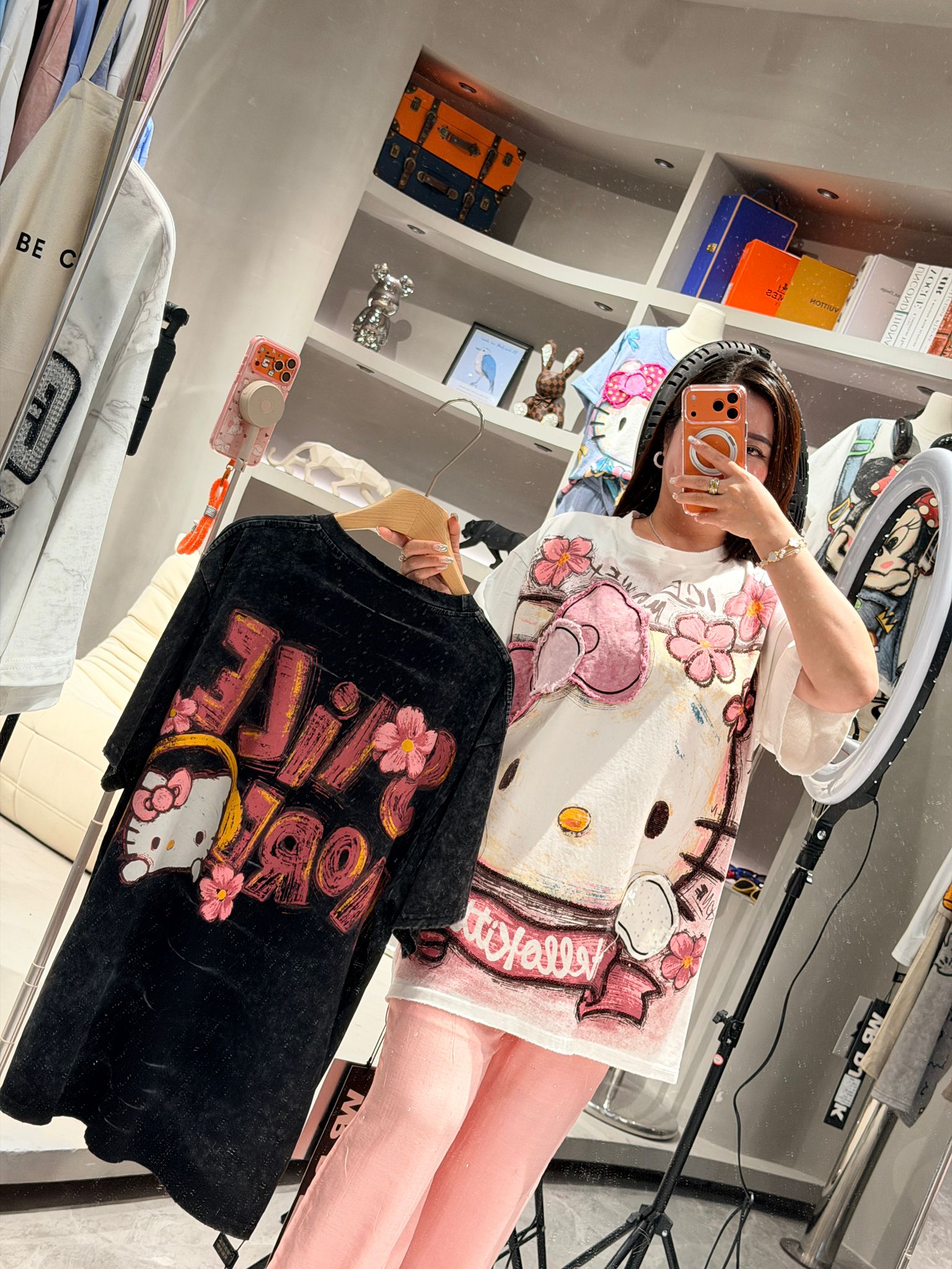 GZ May Stream #24: (PO) K030 Hello Kitty Oversized Tee (B58cm,L75cm)