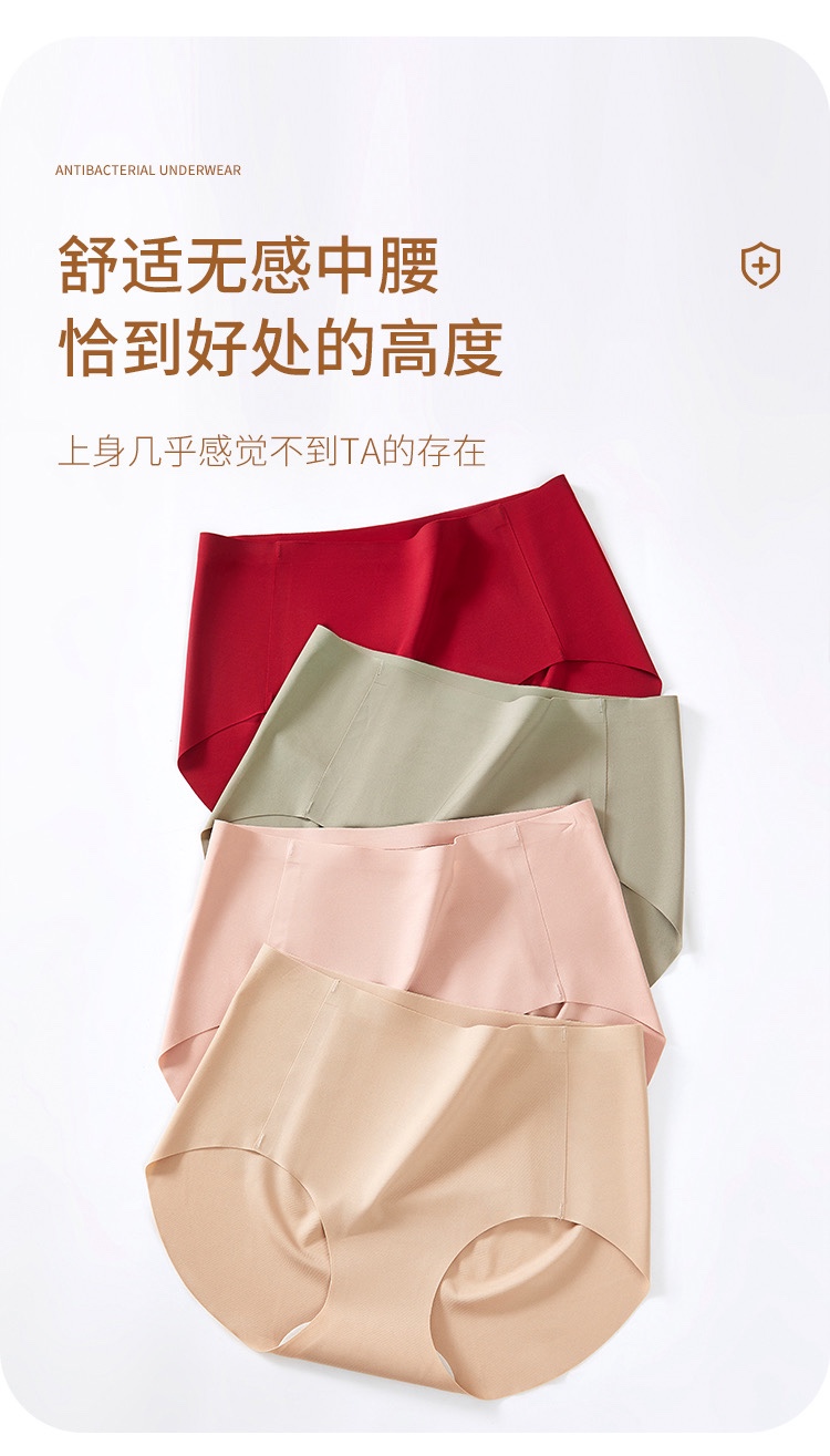GZ July Stream #13: (PO) 8363 Silk Touch Seamless Panties (F: 40-60kg; XF: UP TO 2XL 60-80kg) (Packof5)
