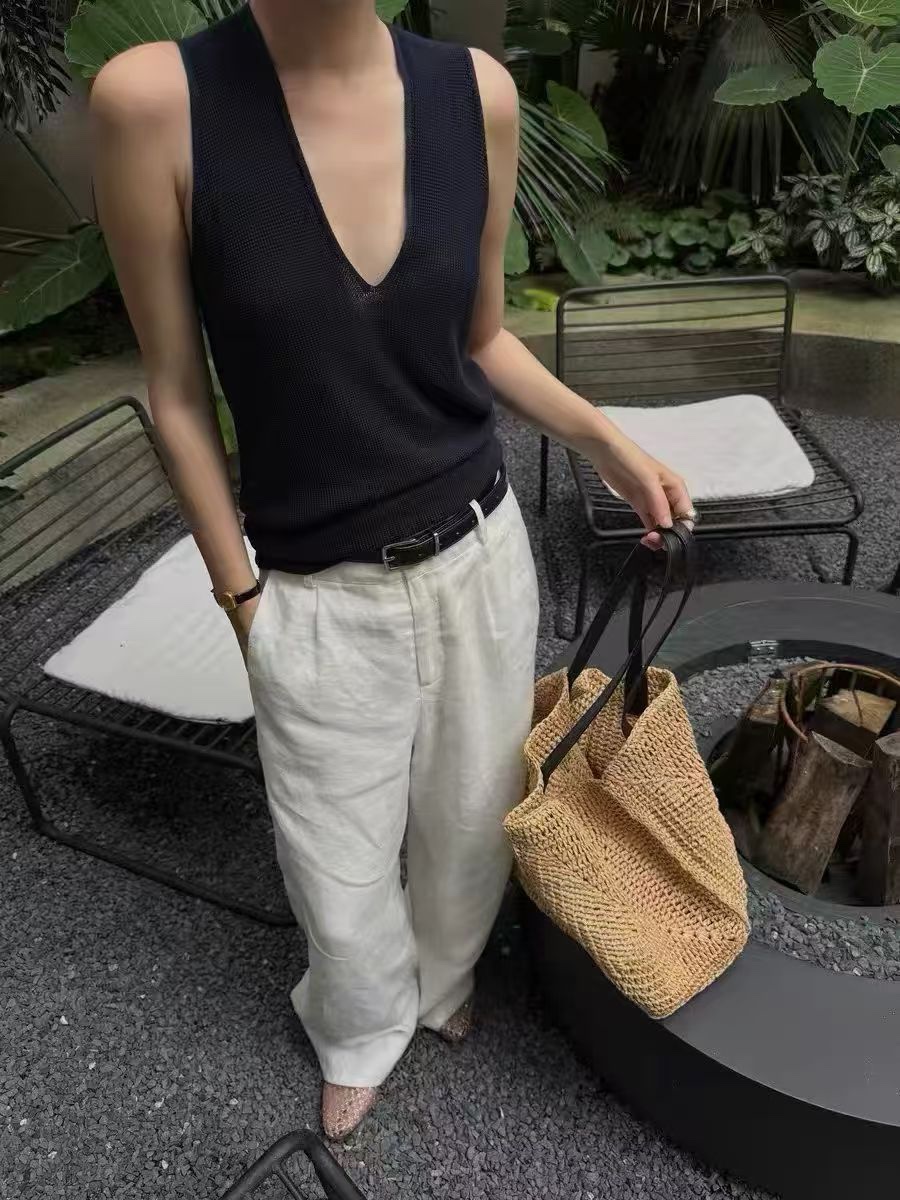 GZ July Stream #susan: (PO) M6607 Harper V-Neck Knit Top (B 35-45cm; L 58cm)
