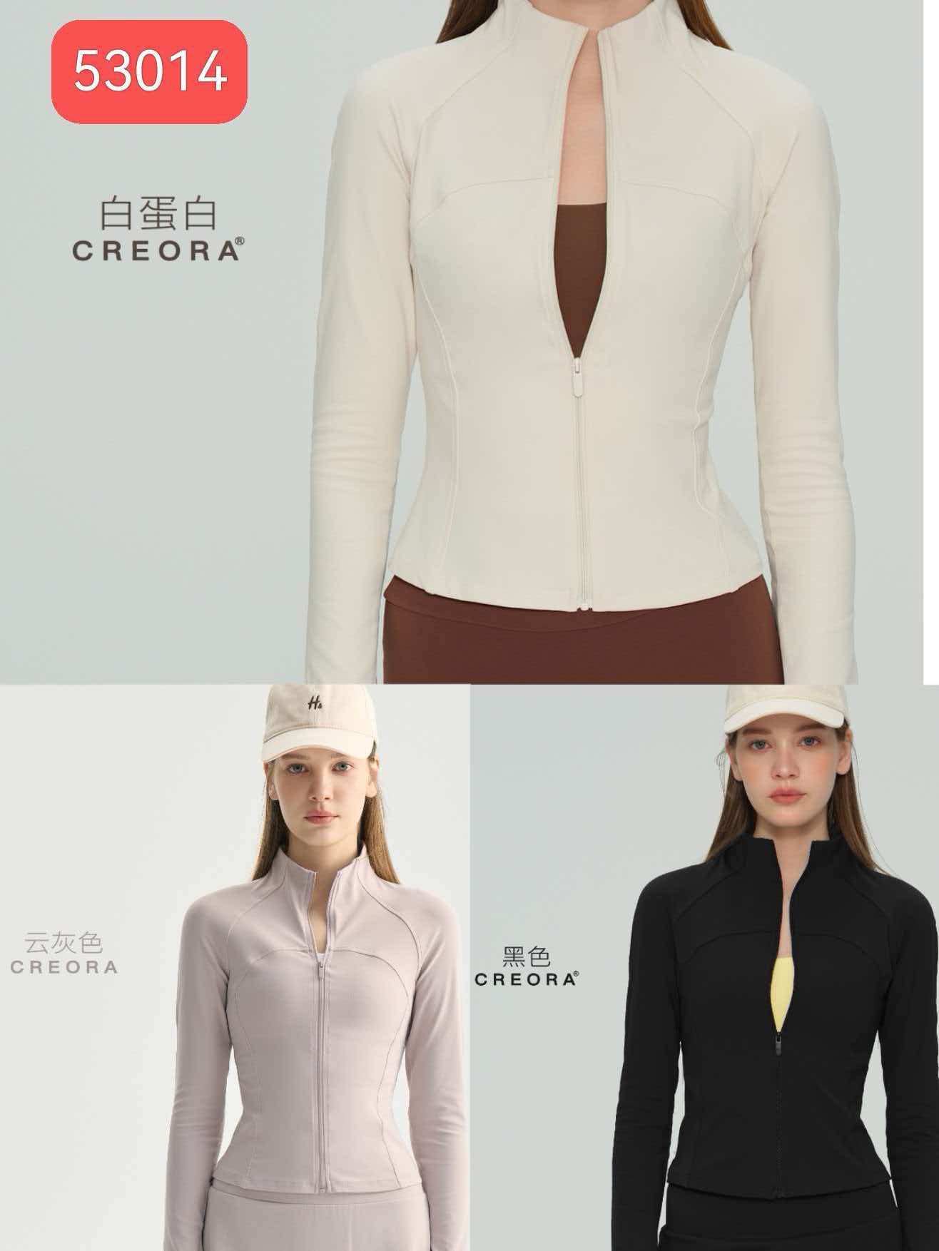 GZ July Stream #99: (PO) 53014 Slim Fit Zip-Up Sports Jacket (S Size: B 38cm; L 51cm, M Size: B 41cm; L 53cm, L Size: B 43cm; L 55cm, XL Size: B 46cm; L 57cm)