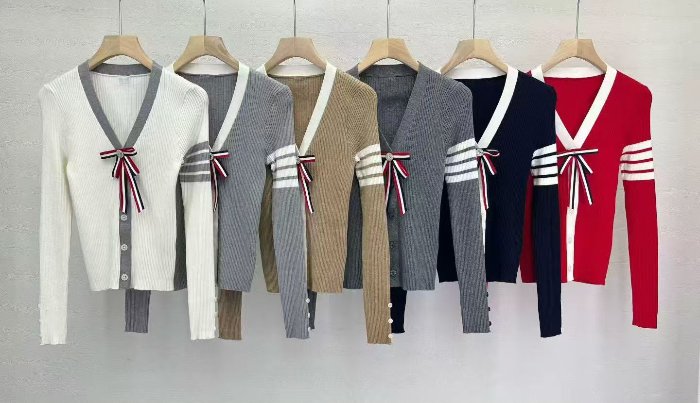GZ Oct Stream #: (PO) 5328 Vivienne Ribbon Cardigan (B cm; L cm)