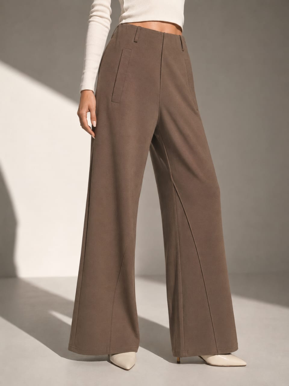 1198 Colten Casual Cotton Pants w Side Zipper (UW 33-41cm; H 47-57cm; L 100cm)