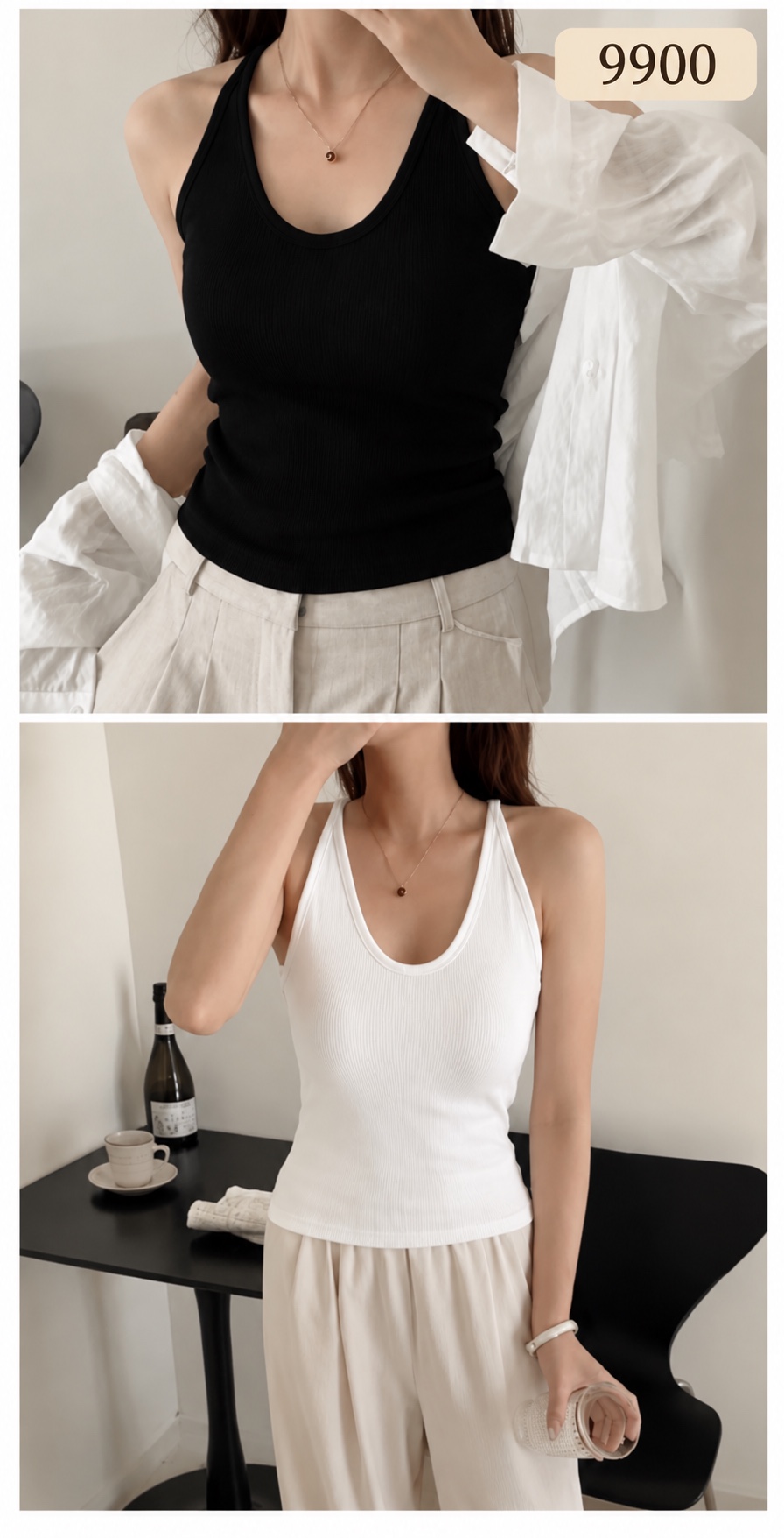 GZ Oct Stream #26: (PO) 9900 Classic Racerback Tank (XL Size: B48–55 | L50)