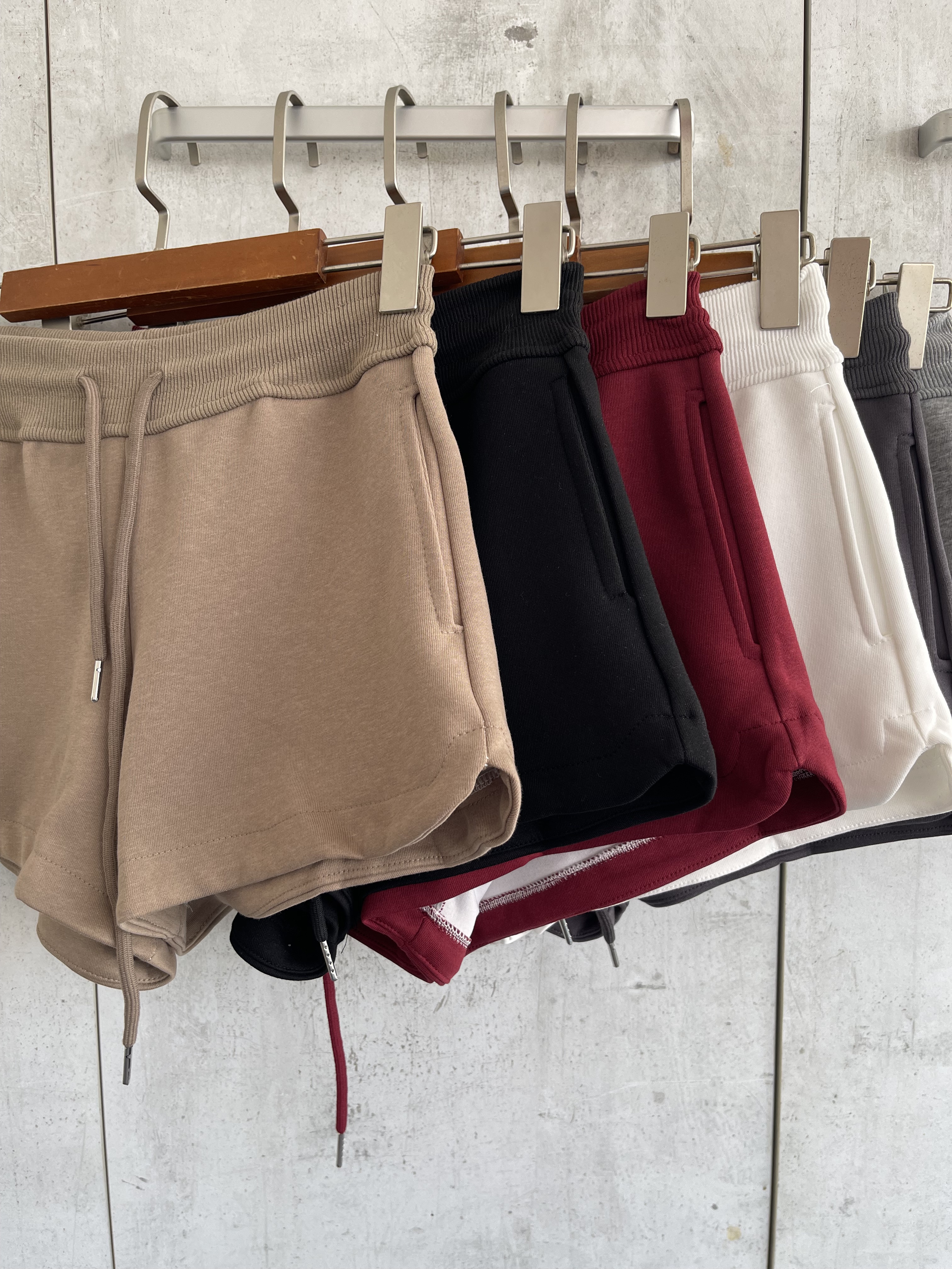 613 Sorayay Sporty Shorts W Adjustable Sash (S Size: UW 32-48cm, H 45-52cm, L 30cm; M Size: UW 34-50cm, H 47-54cm, L 30cm)