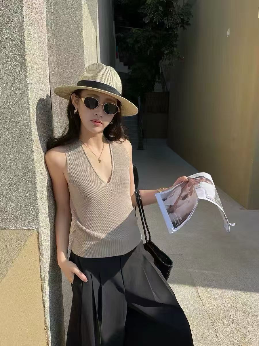 GZ July Stream #susan: (PO) M6607 Harper V-Neck Knit Top (B 35-45cm; L 58cm)