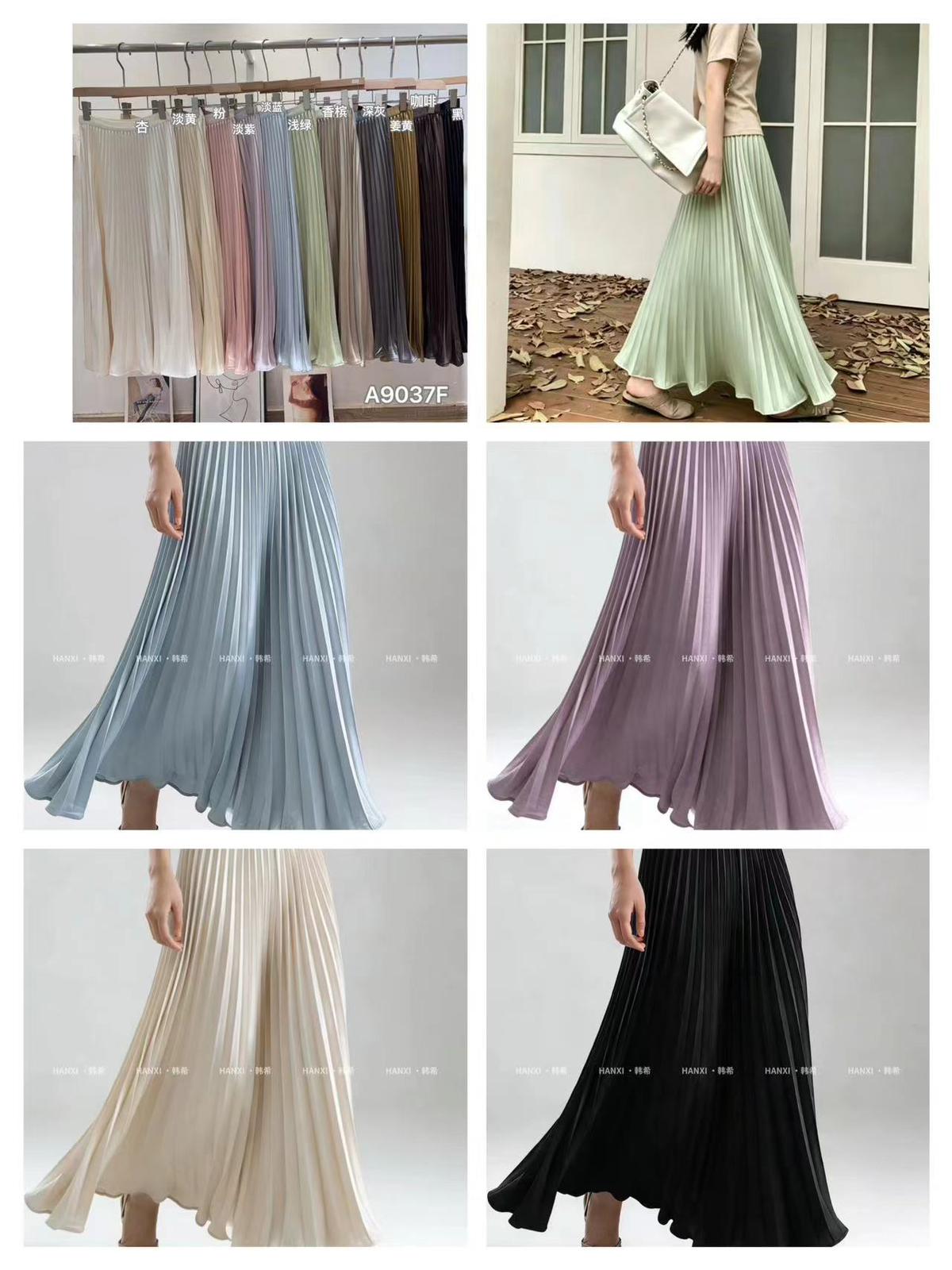 GZ May Stream #16: (PO) A9037 Flowy Pleated Skirt (FS)