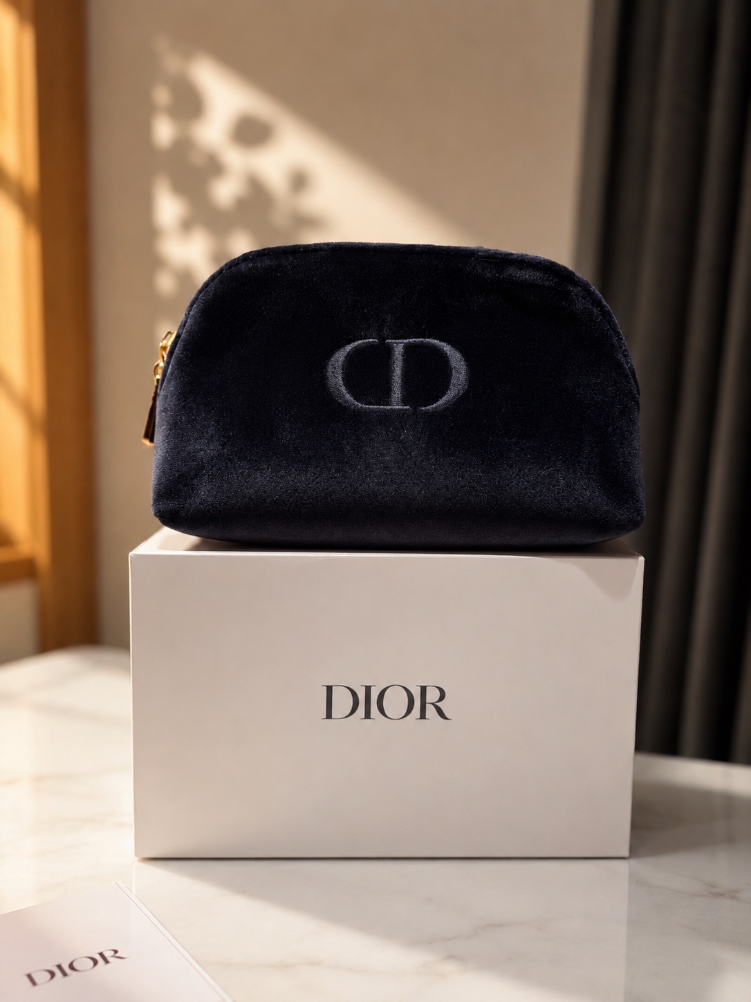 GZ May Stream #8: (PO) BE17 Dior Velvet Makeup Bag