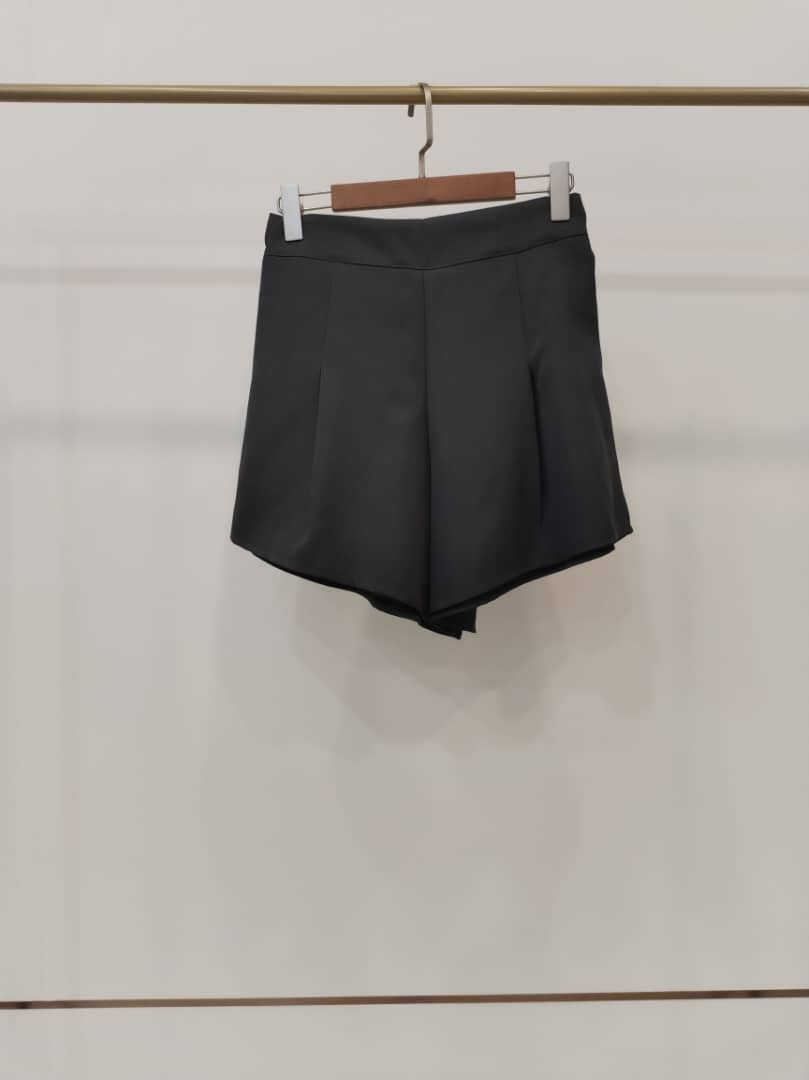2859 High Waist A-Line Shorts (UW 35-48cm; H 41-60cm; L 39cm)