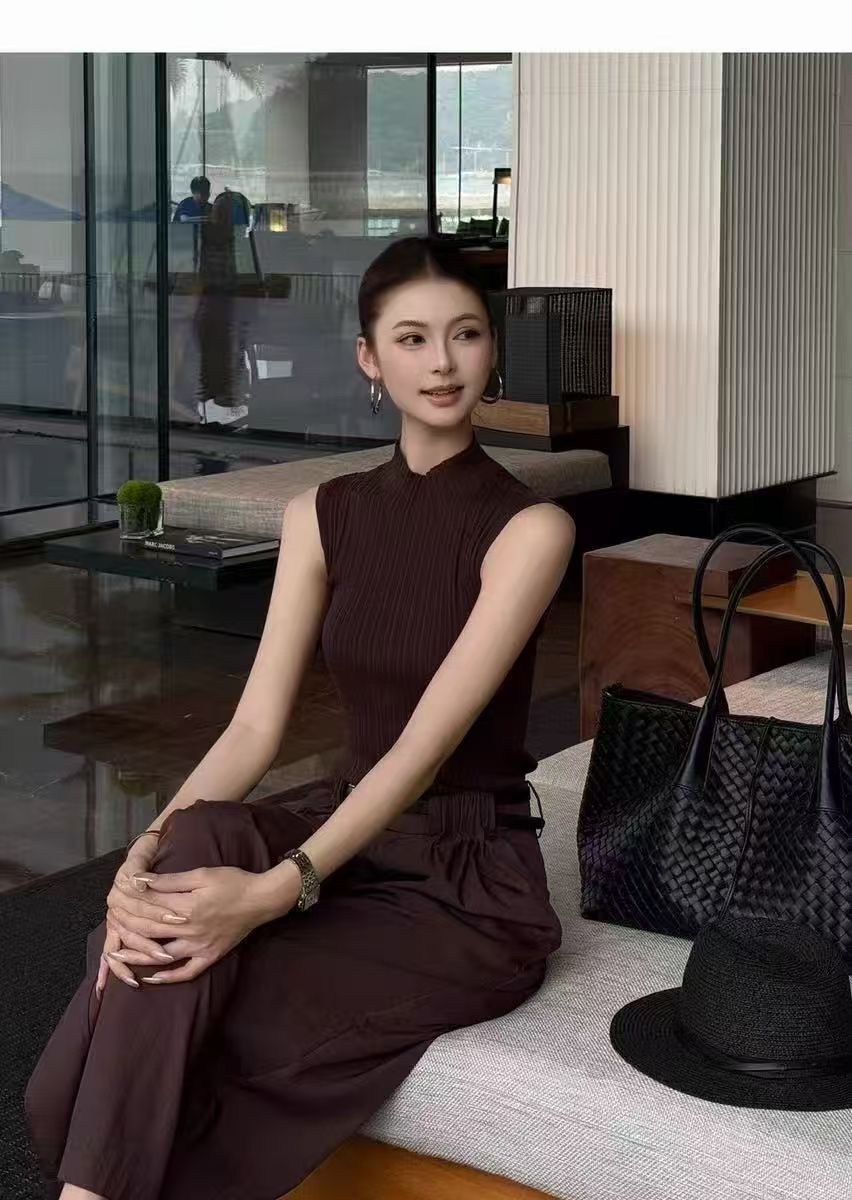 GZ July Stream #susan: (PO) M6602 Ribbed Knit Sleeveless Top