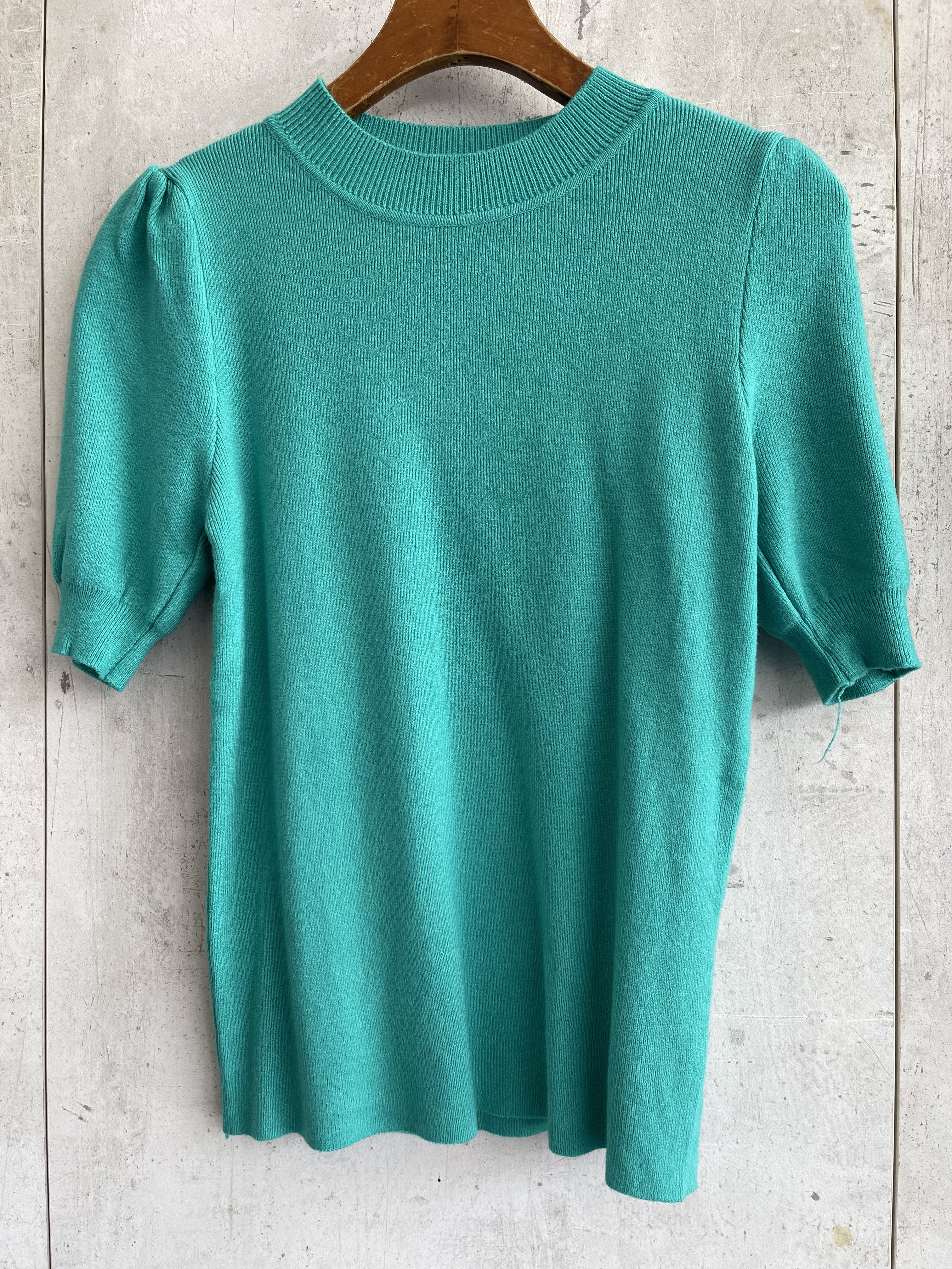 2283 Belle Basic Knit Top W Puffy Sleeve (B 37-50cm; L 50cm)