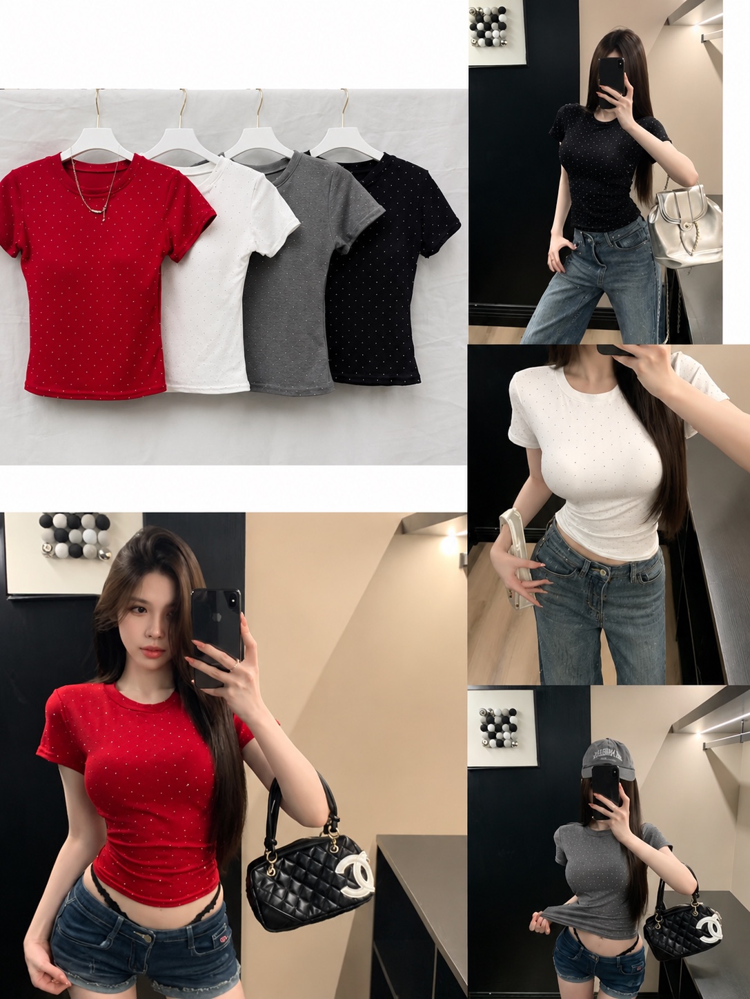 GZ May Stream #29: (PO) 108 Round Neck Padded Top w Sleeves (B36-46cm L46cm)