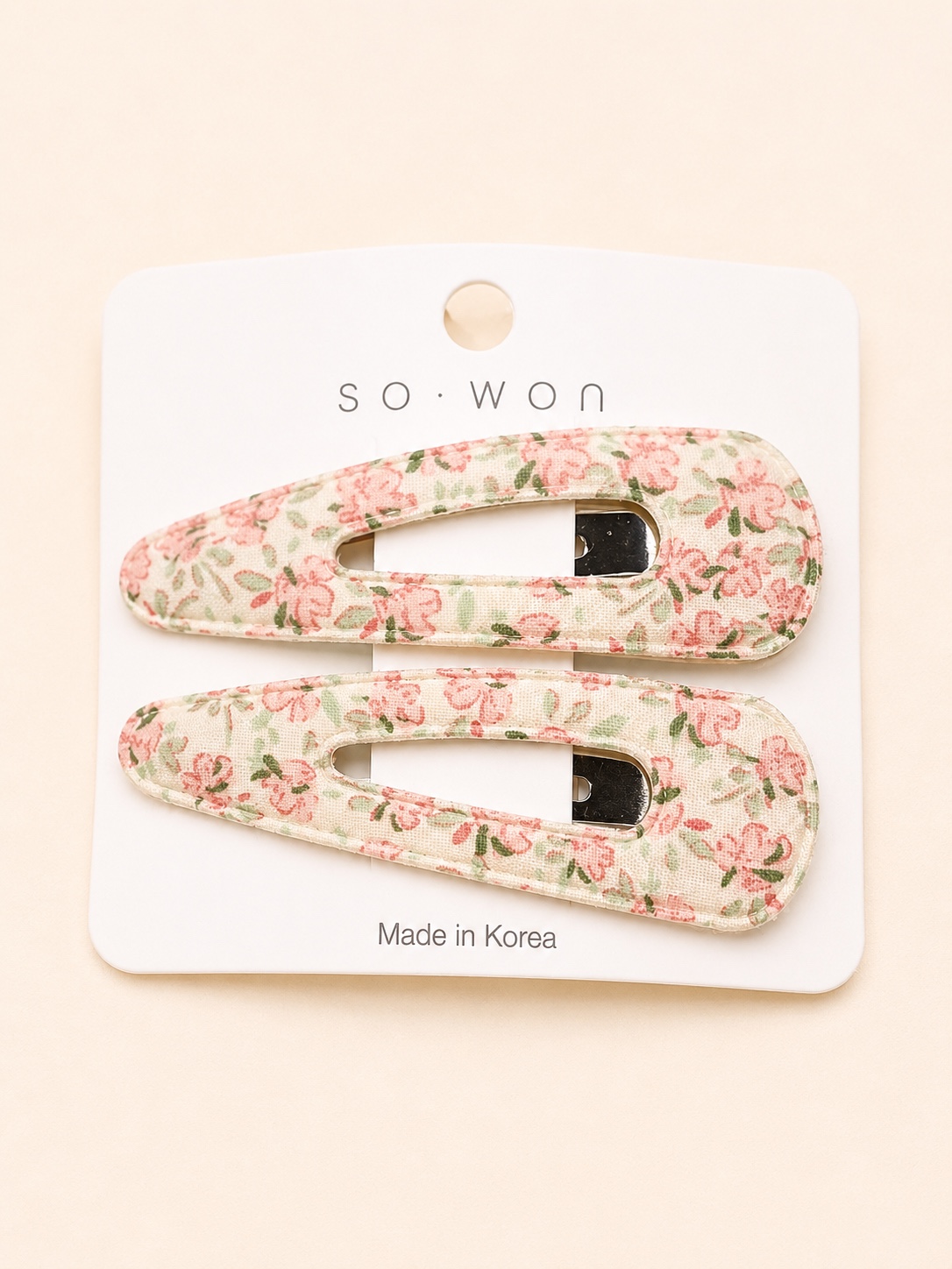 HZ May Stream #4: (PO) H47 C Hair Clip (Pink Flower)