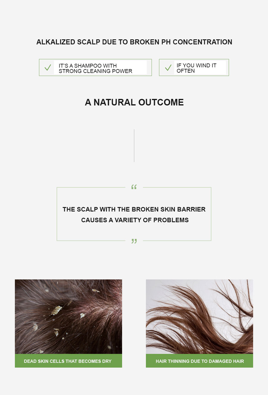 ALLMASIL: 5 Probiotic Apple Vinegar Shampoo