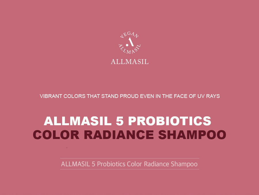 ALLMASIL: 5 Probiotic Colour Radiance Shampoo