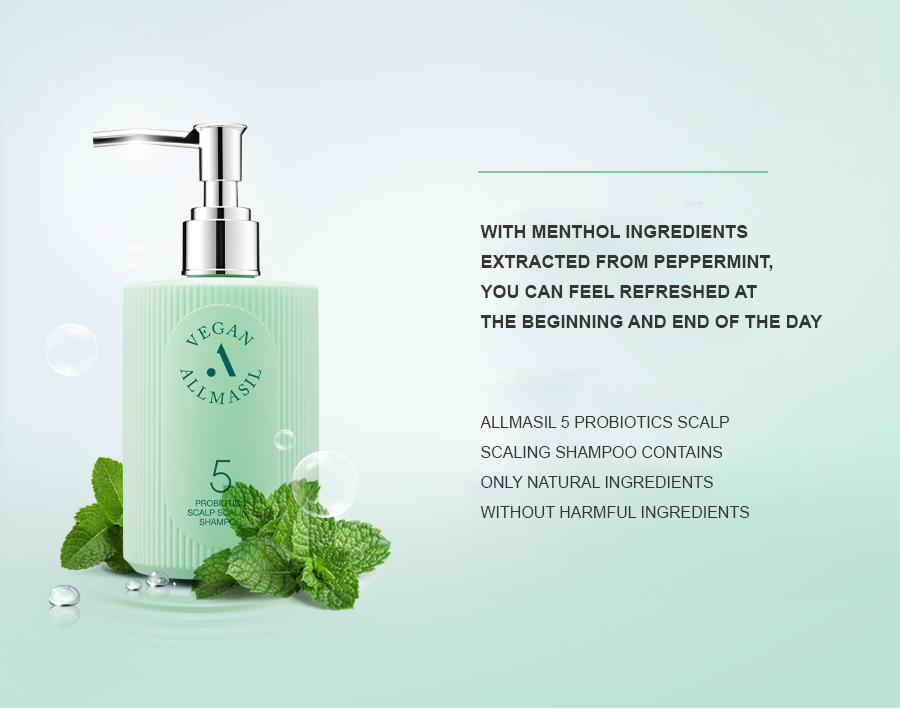 ALLMASIL: 5 Probiotic Scalp Scaling Shampoo