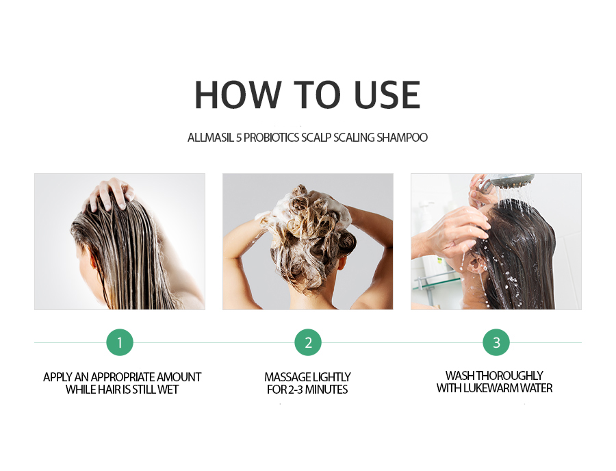 ALLMASIL: 5 Probiotic Scalp Scaling Shampoo