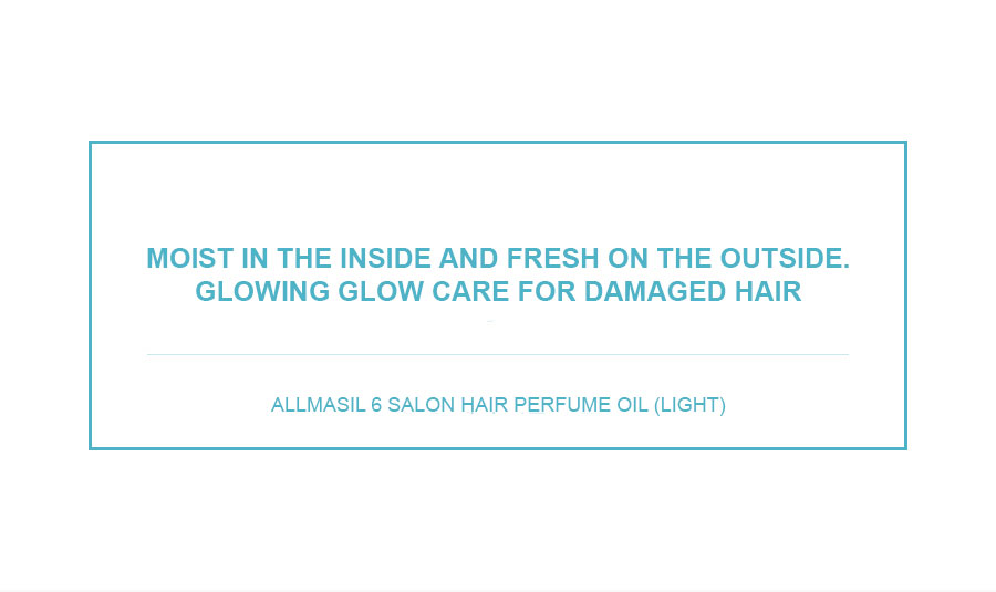 ALLMASIL: 6 Salon Hair Perfume Oil Light