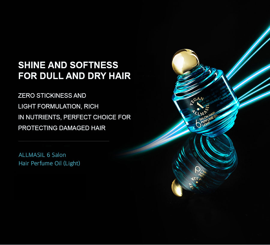 ALLMASIL: 6 Salon Hair Perfume Oil Light