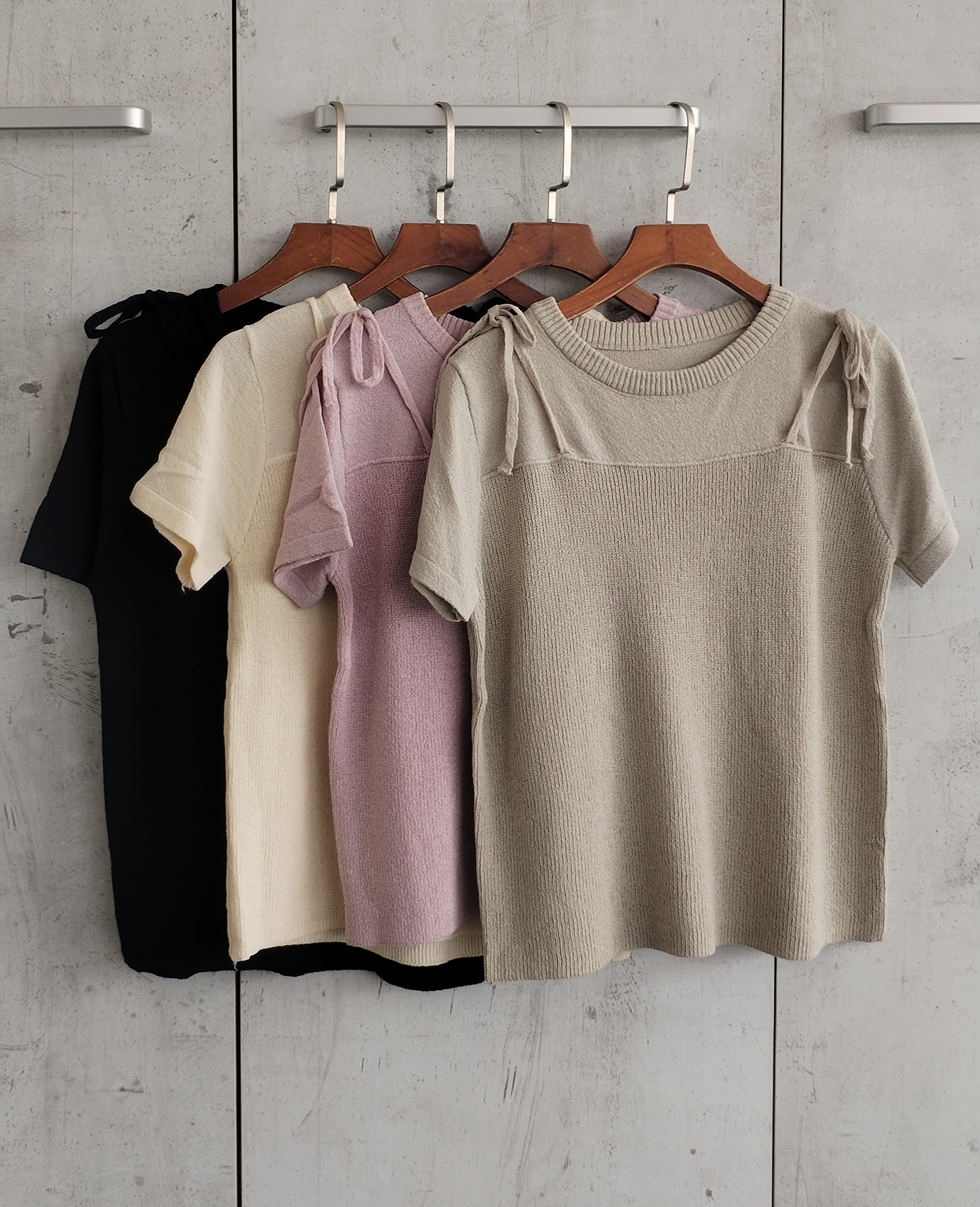 80157 Navyn Round Neck Knit Top (B 42-50cm; L 49cm)