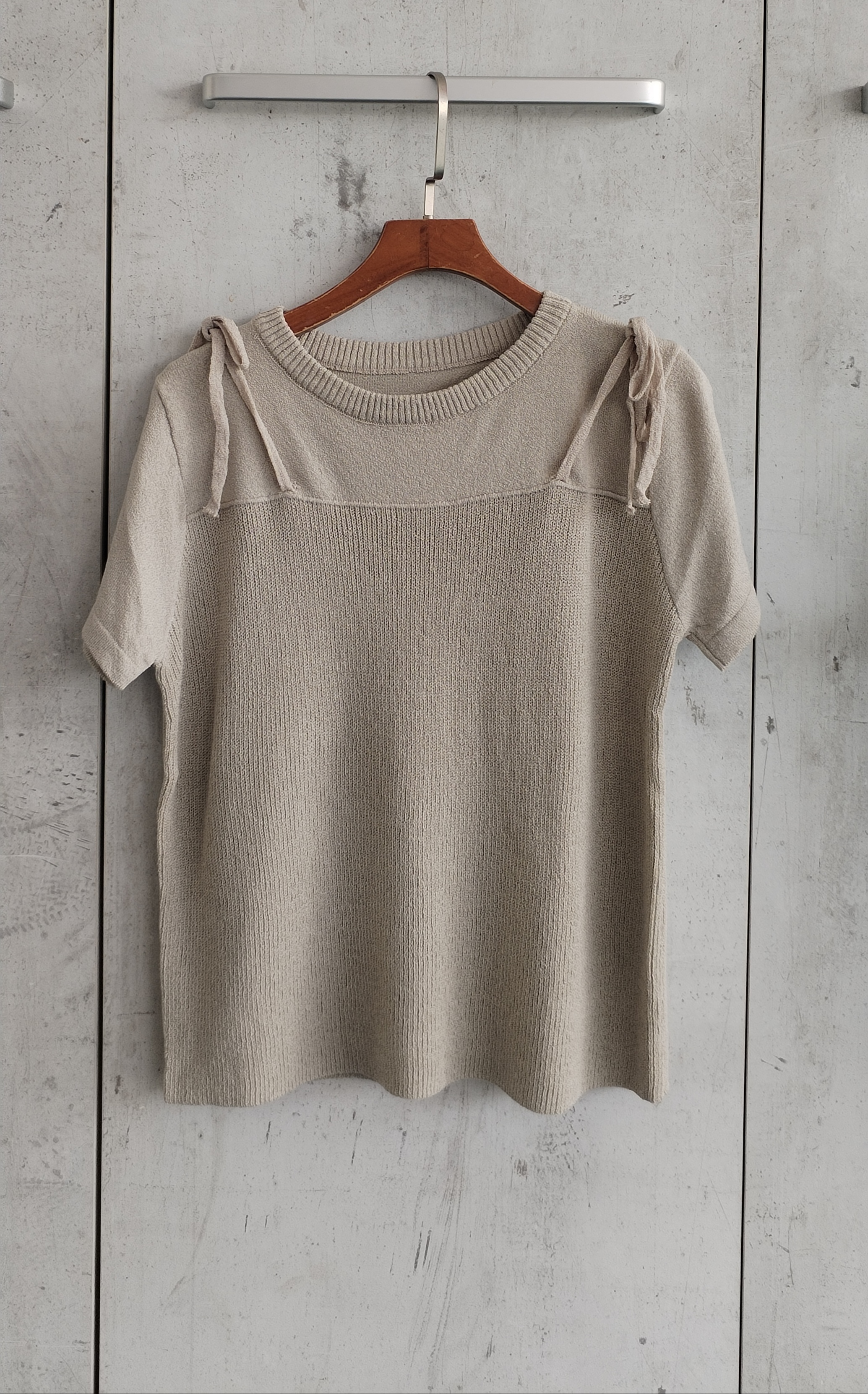 80157 Navyn Round Neck Knit Top (B 42-50cm; L 49cm)