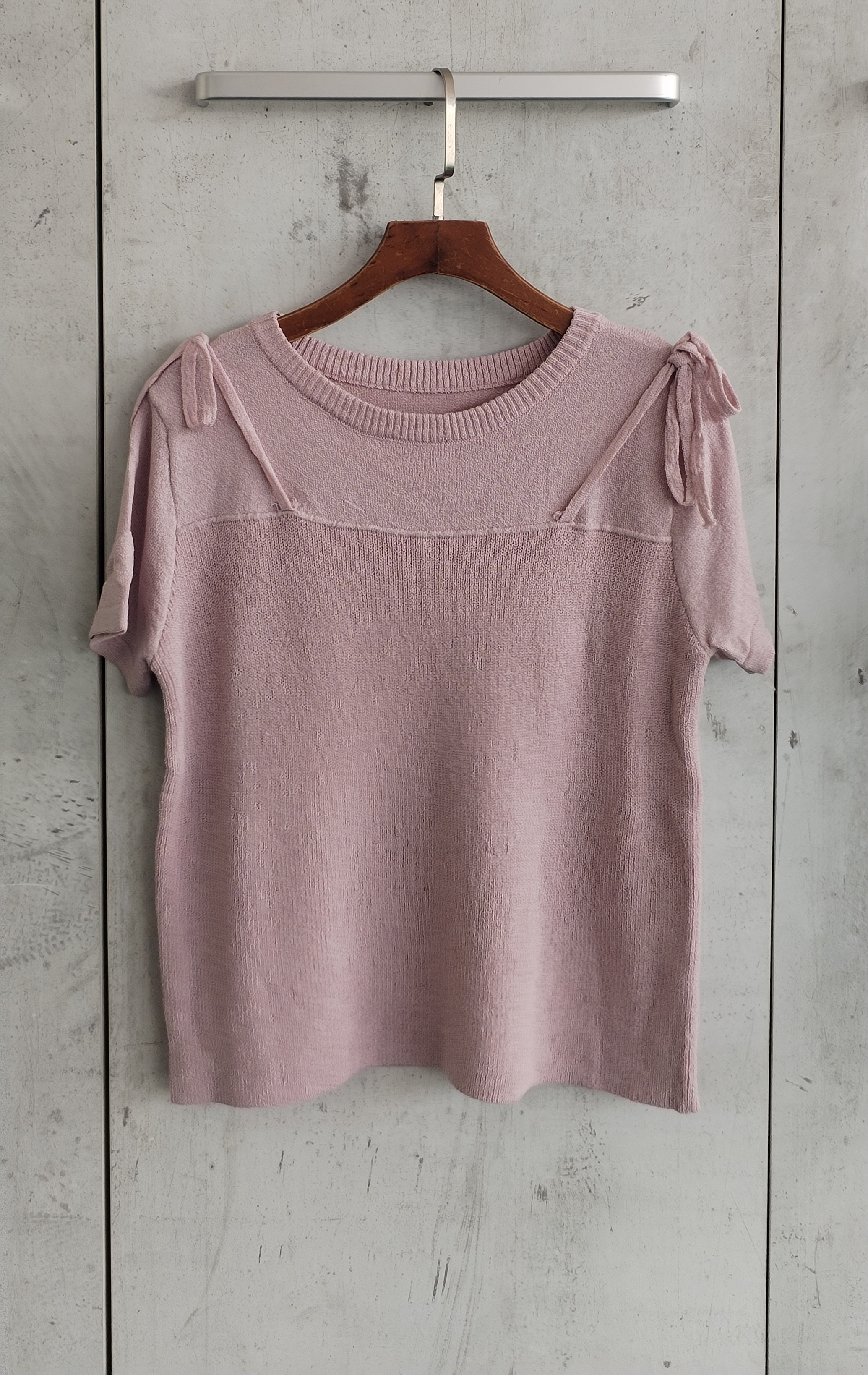 80157 Navyn Round Neck Knit Top (B 42-50cm; L 49cm)