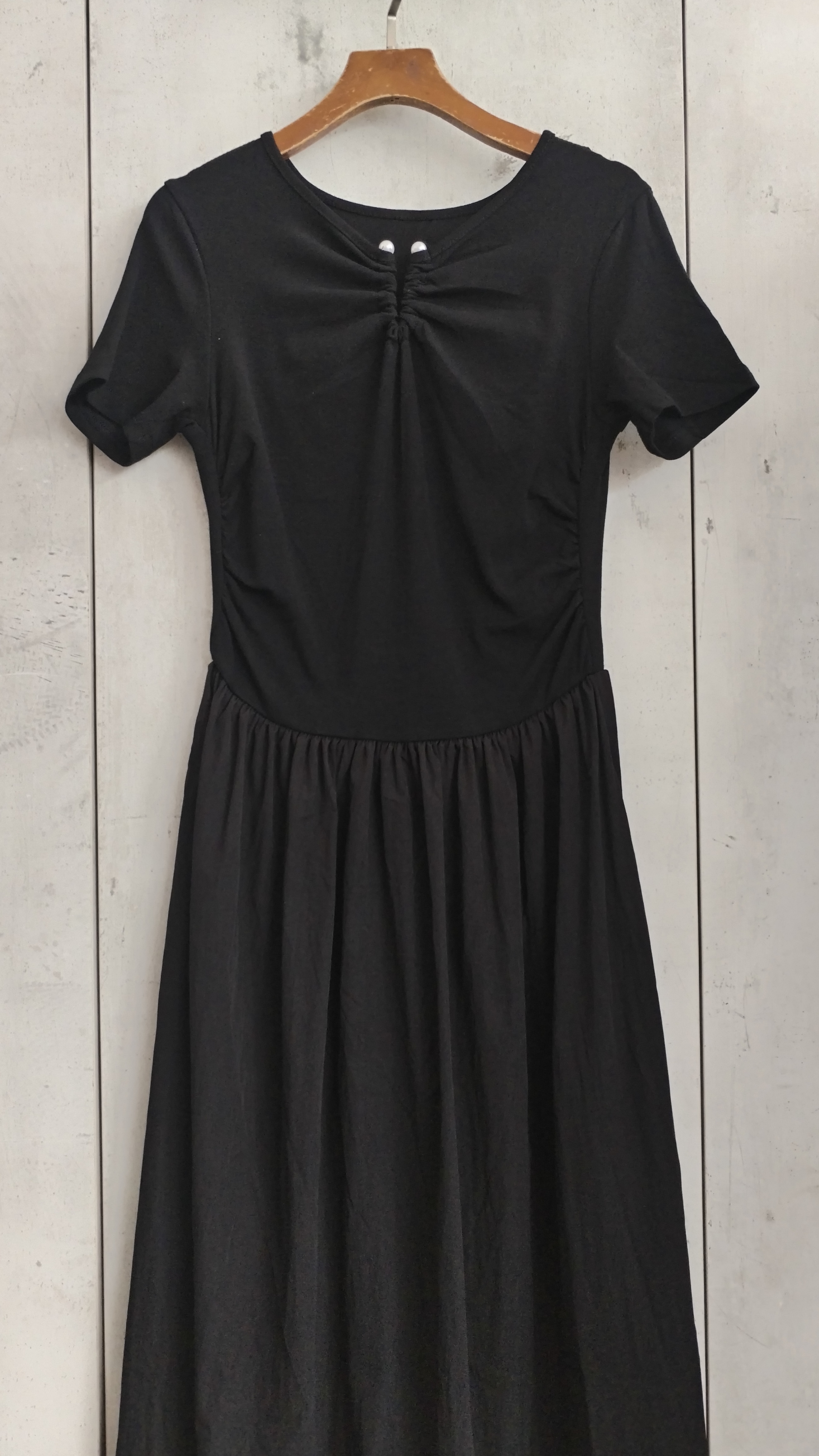 9913 Pavelline Pearly Cotton Flared Dress (B 40-49cm; H FS; L 123cm)