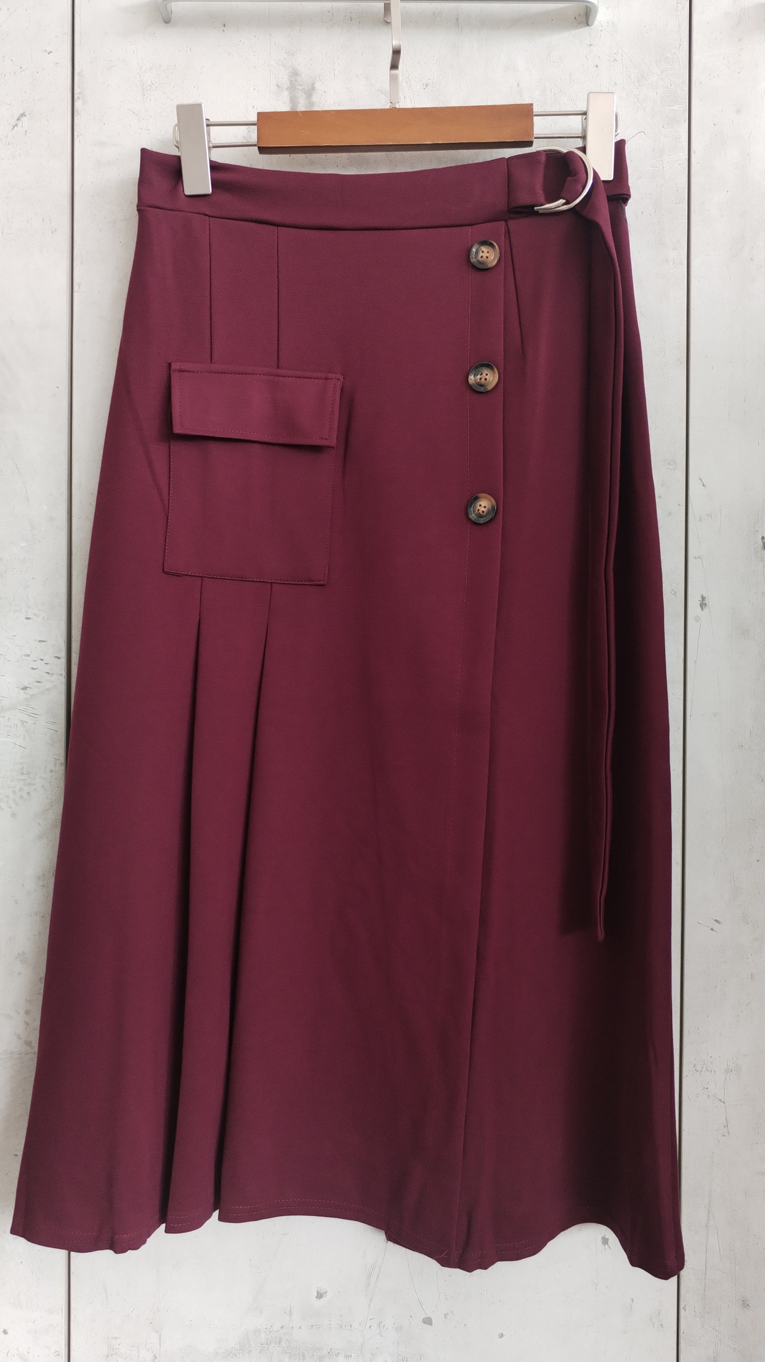 006 Alissa A-Line Skirt (UW 35-49cm; H 45-62cm; L 76cm)