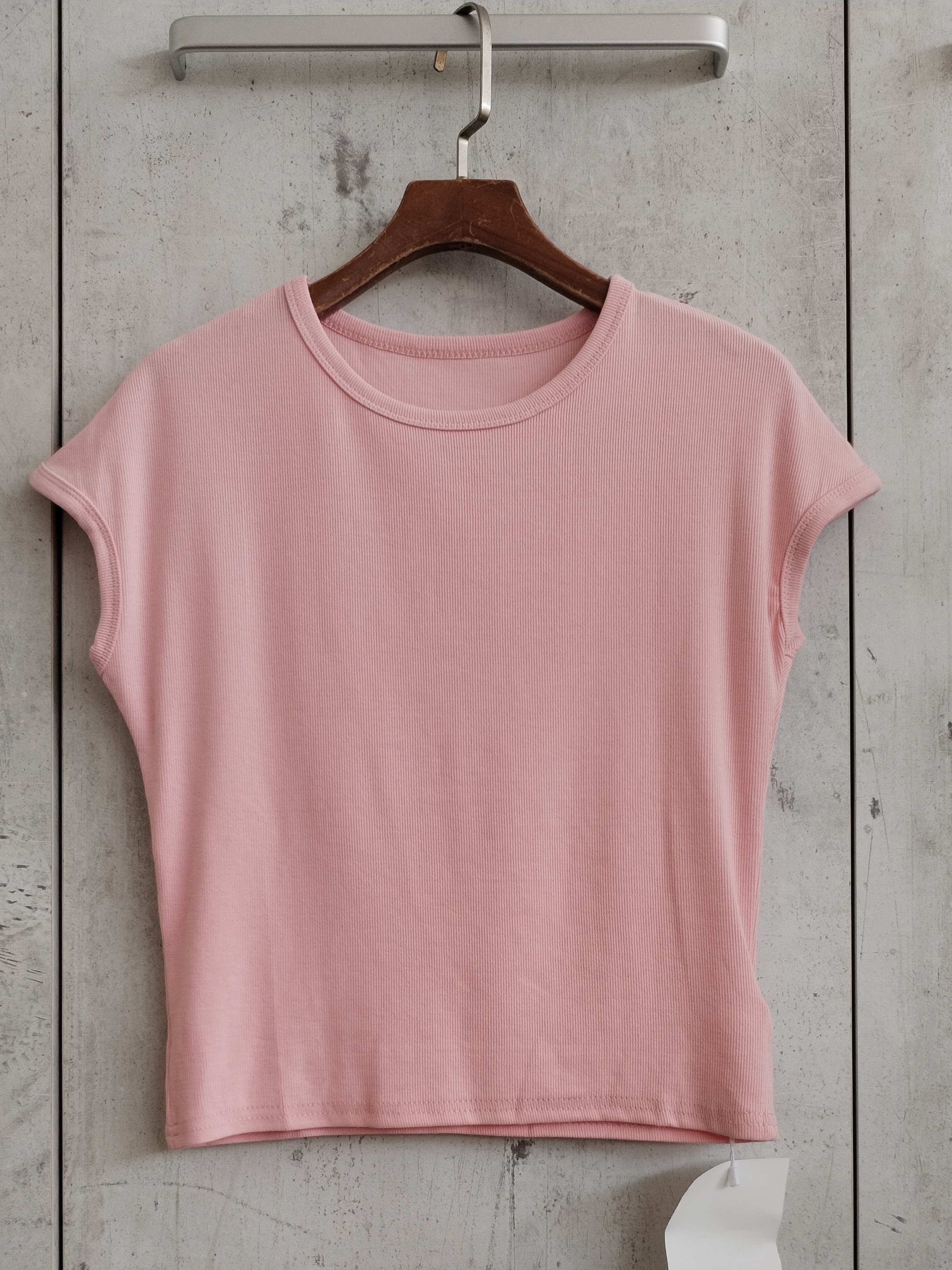 1182 Fido Fitted Cap Sleeve Cotton Top (B 39-47cm; L 46cm)
