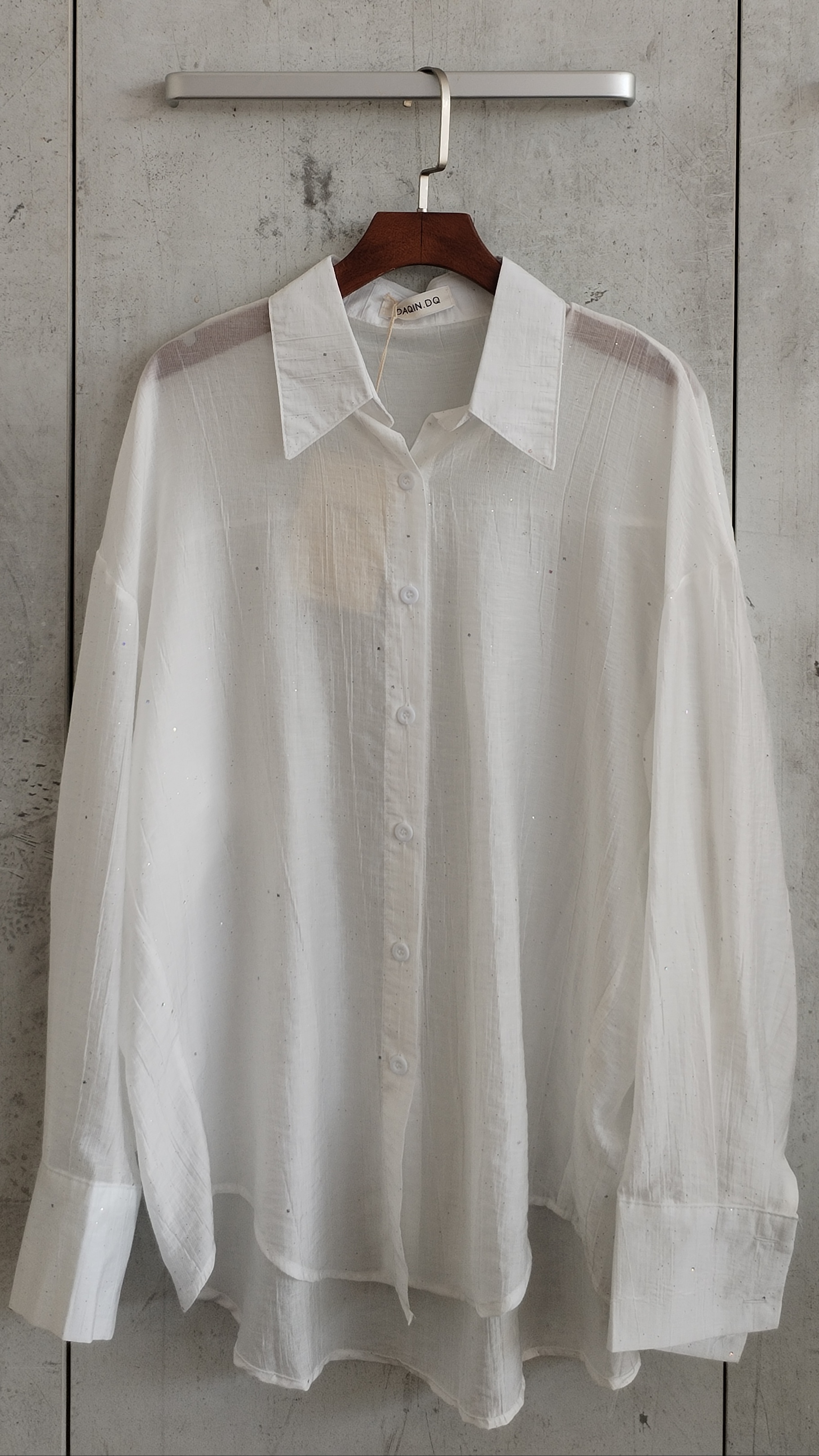 6988 Georgiana Glittery Shirt (B 59cm; L 68cm)