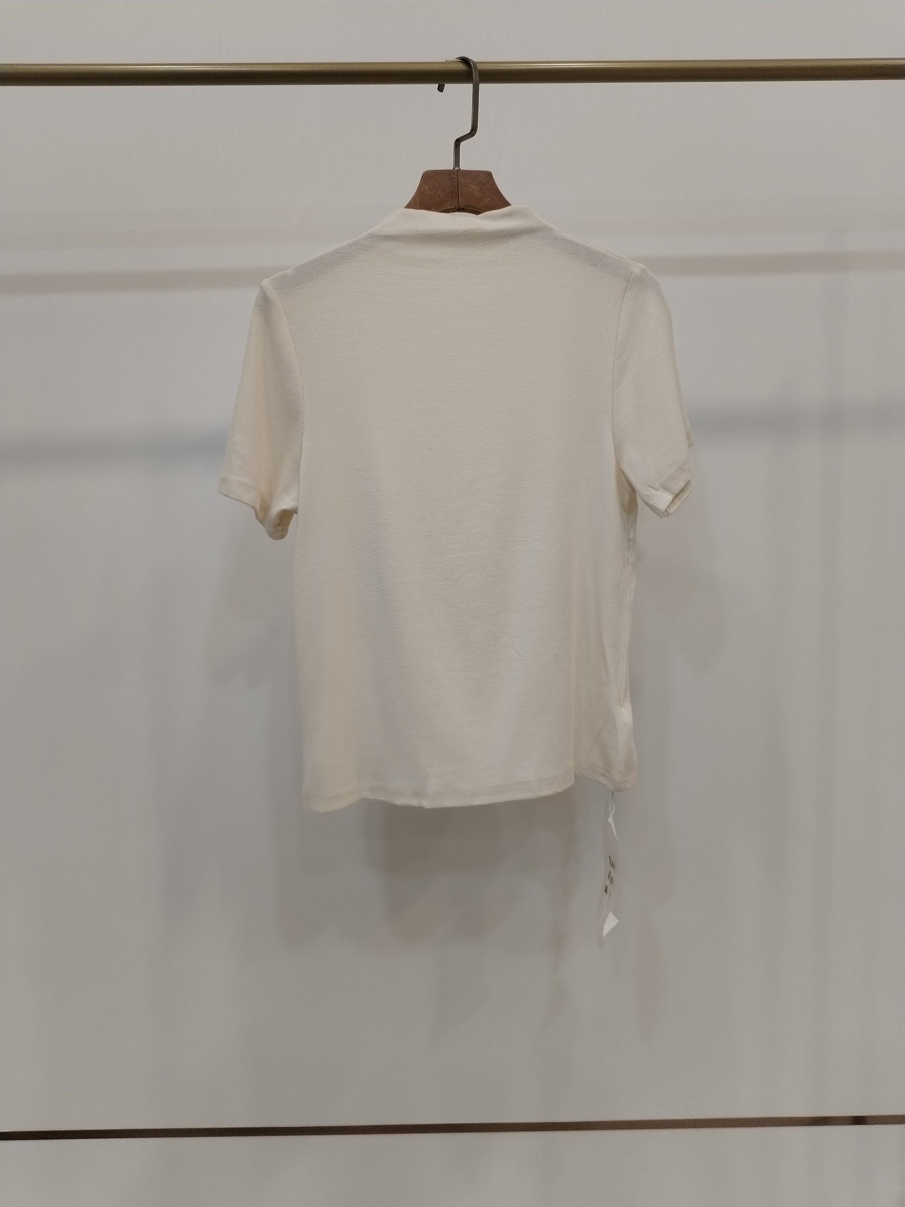 6022-1 Heath High Neck Cotton Top (B 38-50cm; L 49cm)