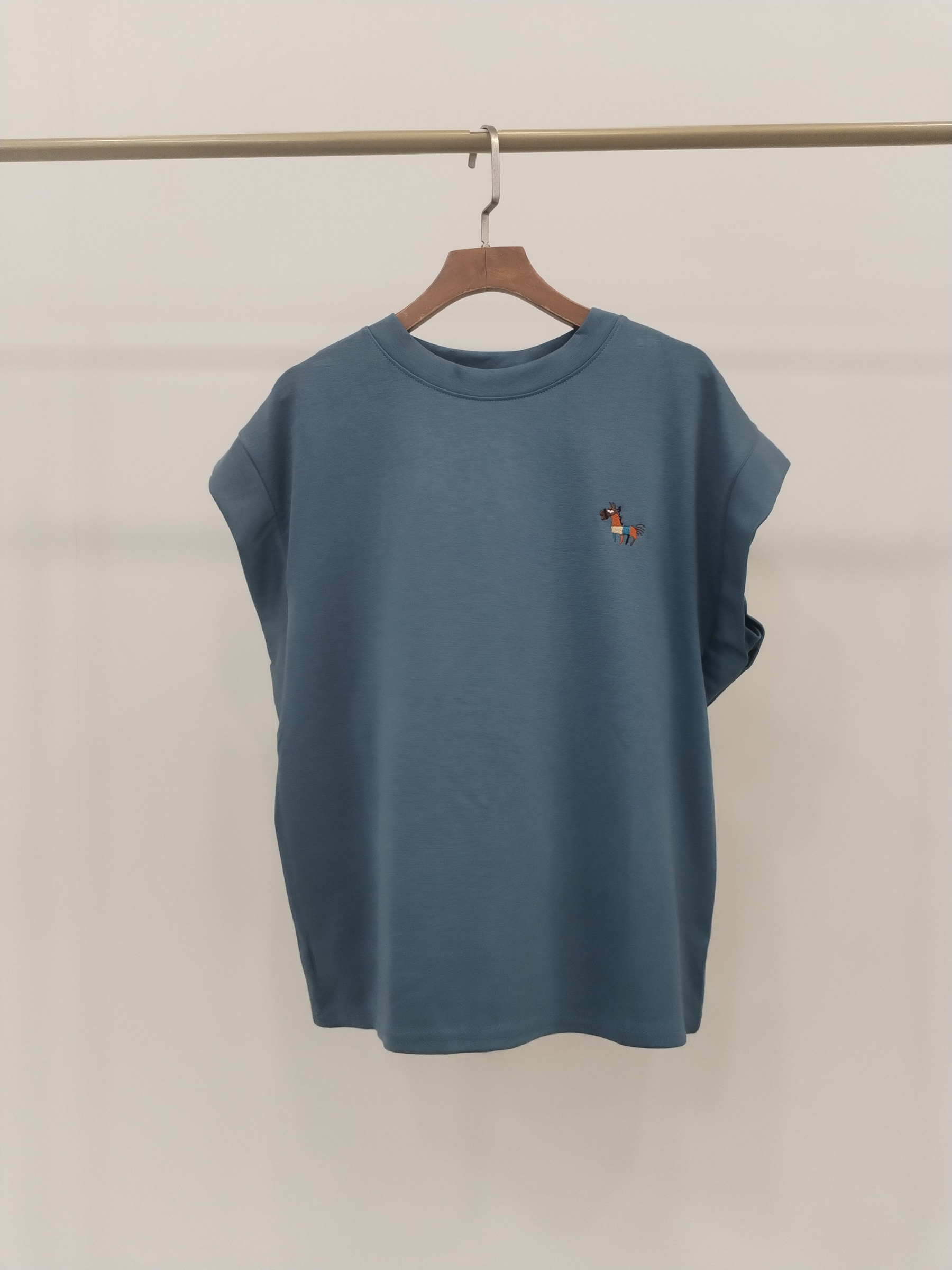 2850 Finesse Cap Sleeve Cotton Top (B 49-54cm; L 57cm)