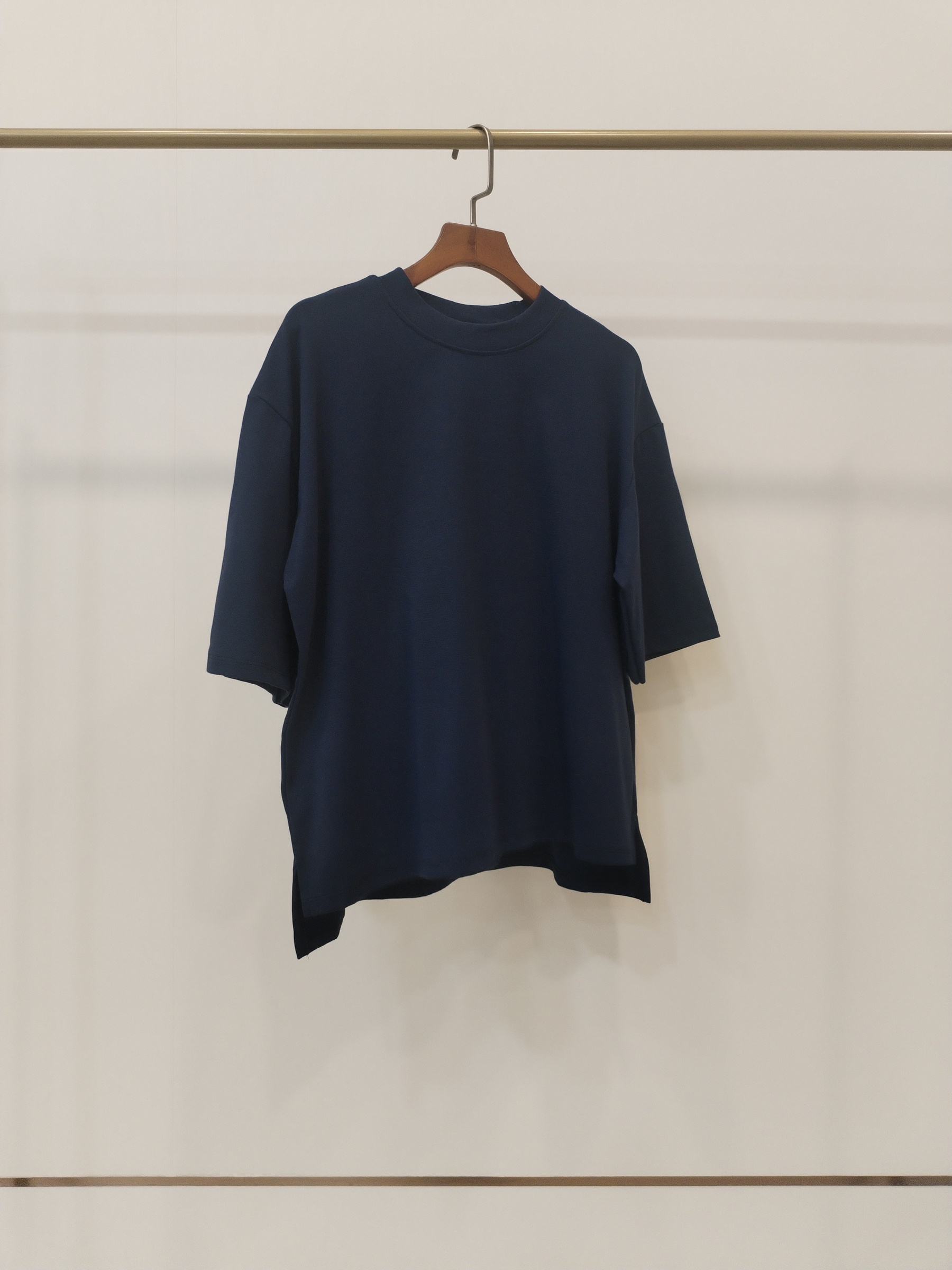 2854 Oanez Oversized Round Neck Cotton Top (B 50-55cm; L 57/60cm)