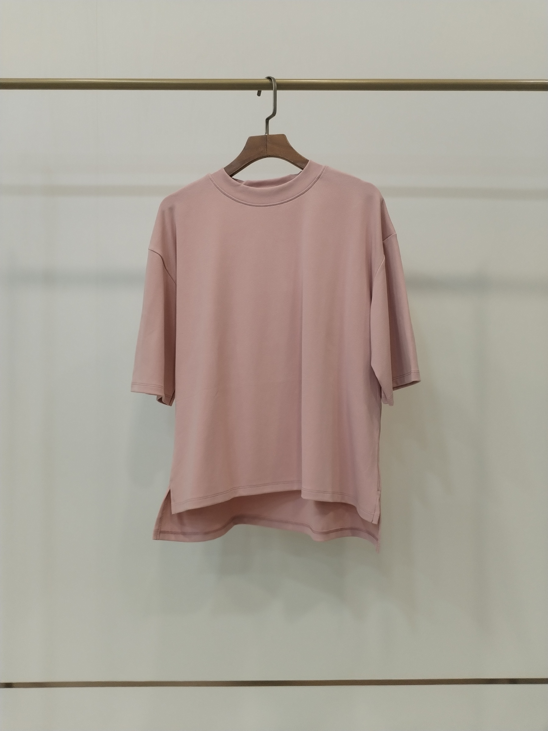 2854 Oanez Oversized Round Neck Cotton Top (B 50-55cm; L 57/60cm)