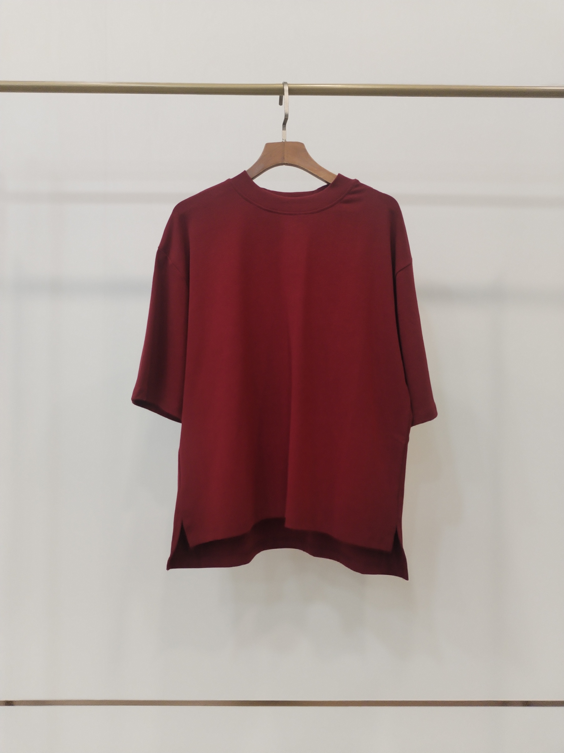 2854 Oanez Oversized Round Neck Cotton Top (B 50-55cm; L 57/60cm)